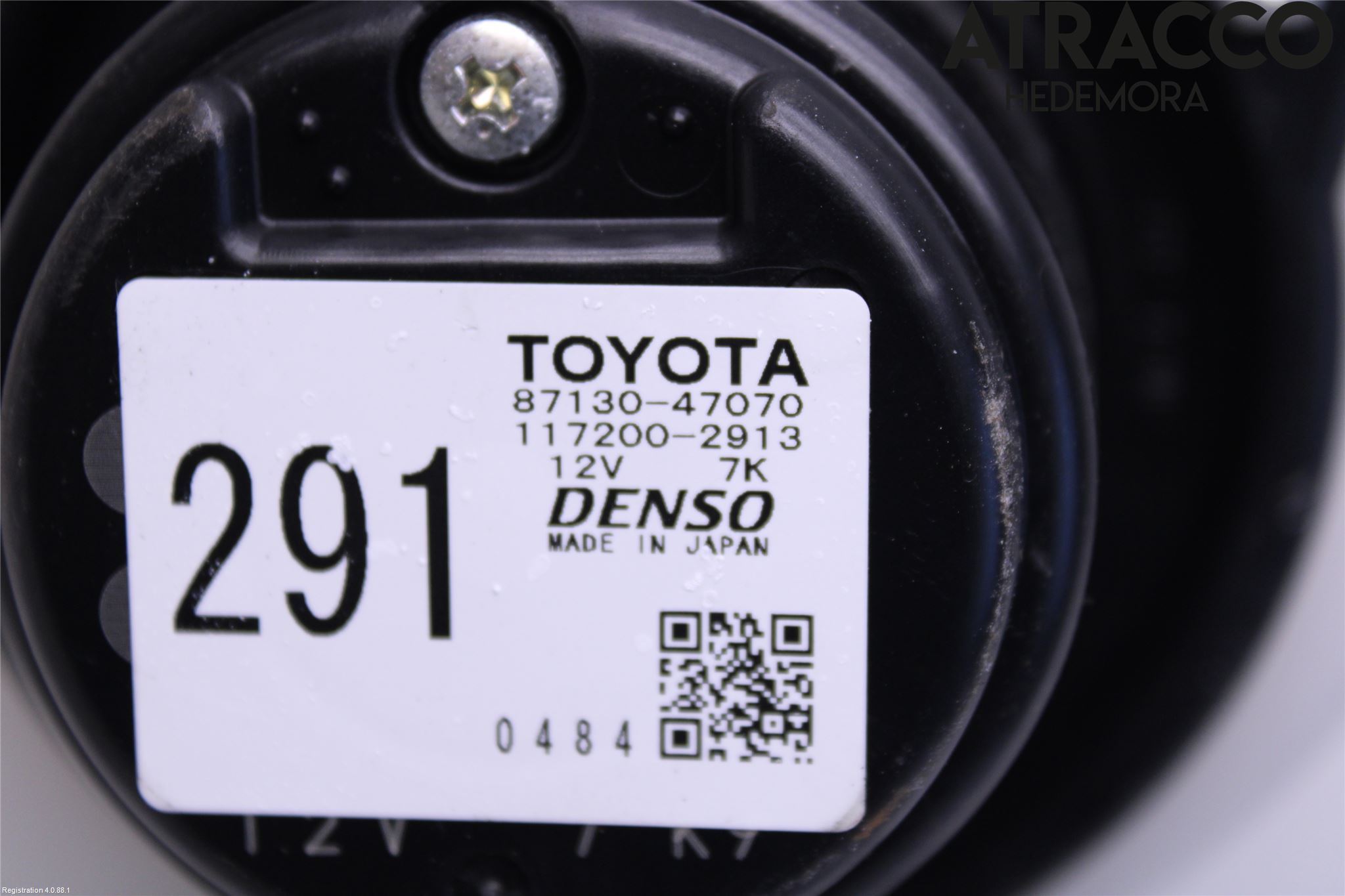 Toyota PRIUS NWH20 04-08 Varme Ac Kjølevifte