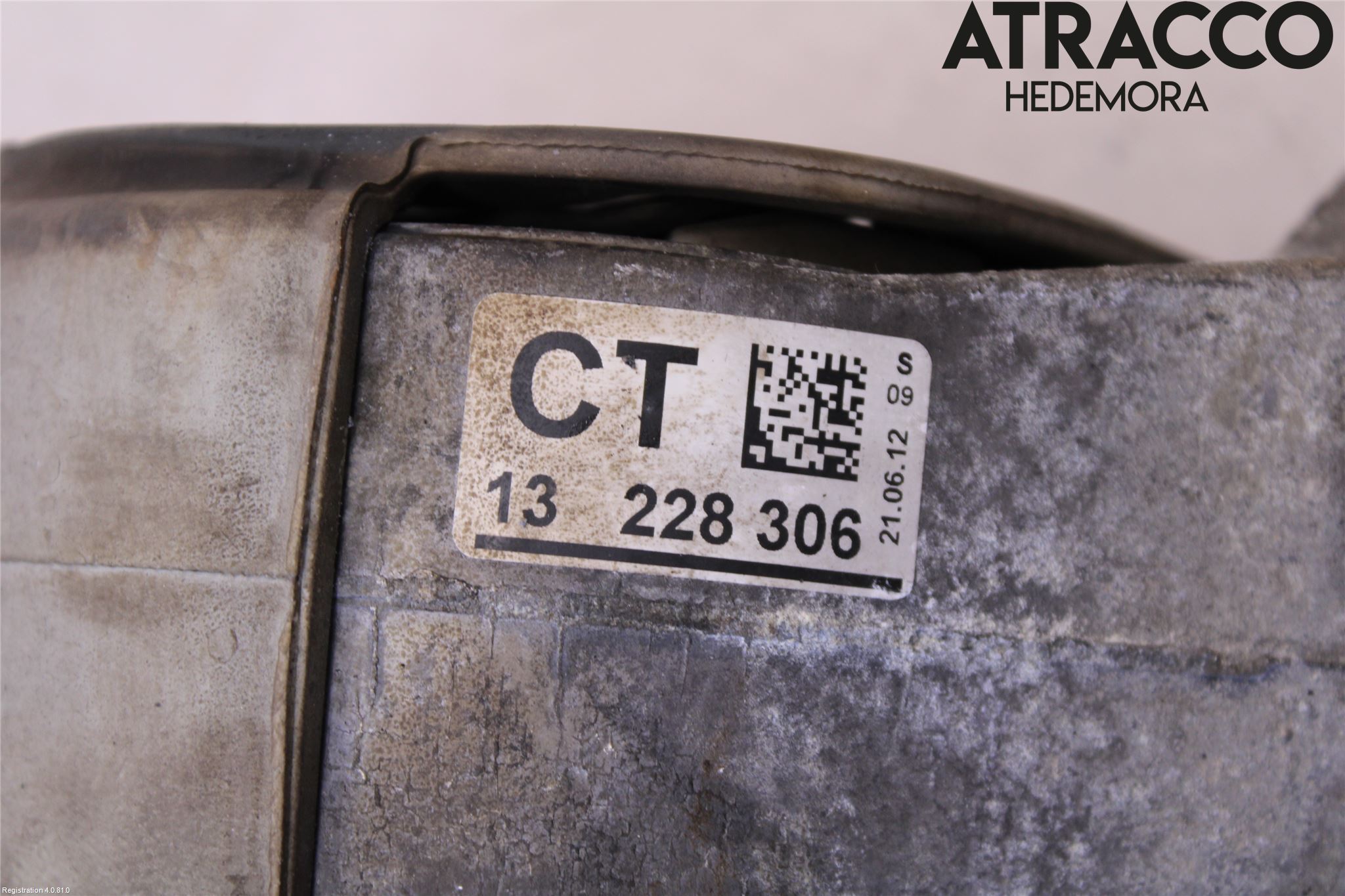 Opel INSIGNIA 09-16 Motor Feste Stål-Alu