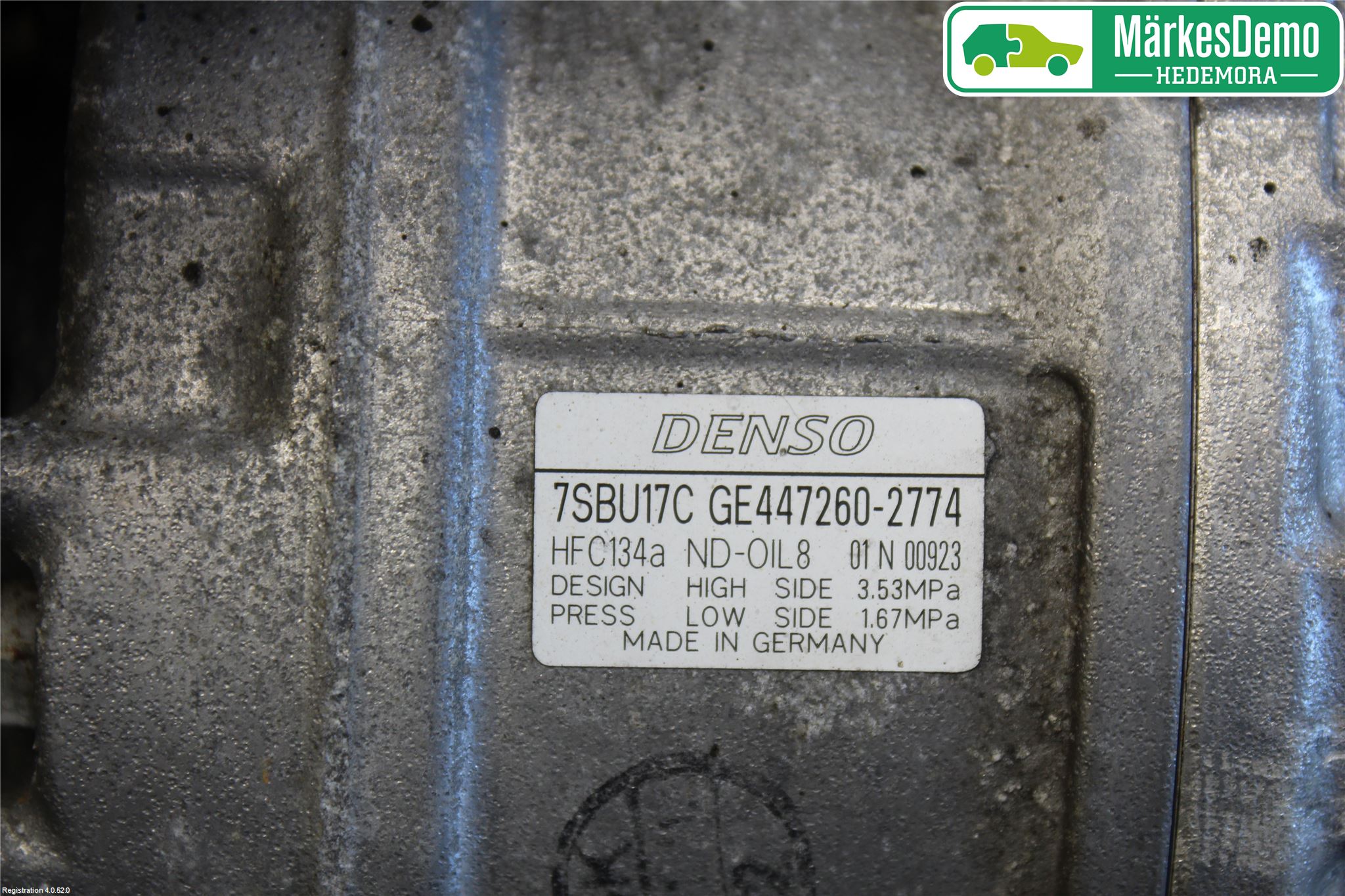 BMW X5 E70 07-13 Varme Ac Kompressor