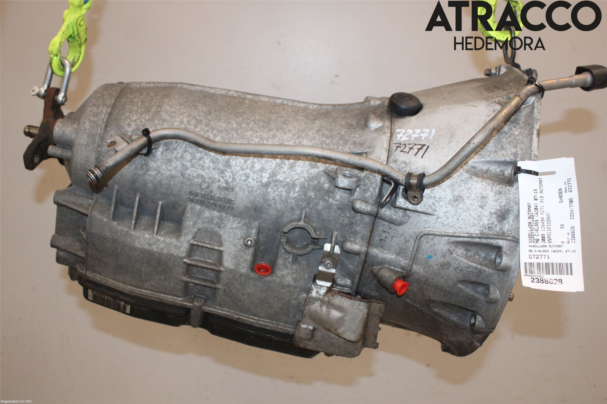 Mercedes-Benz MB C-KLASS (W204) 07-15 Gearkasse Automat
