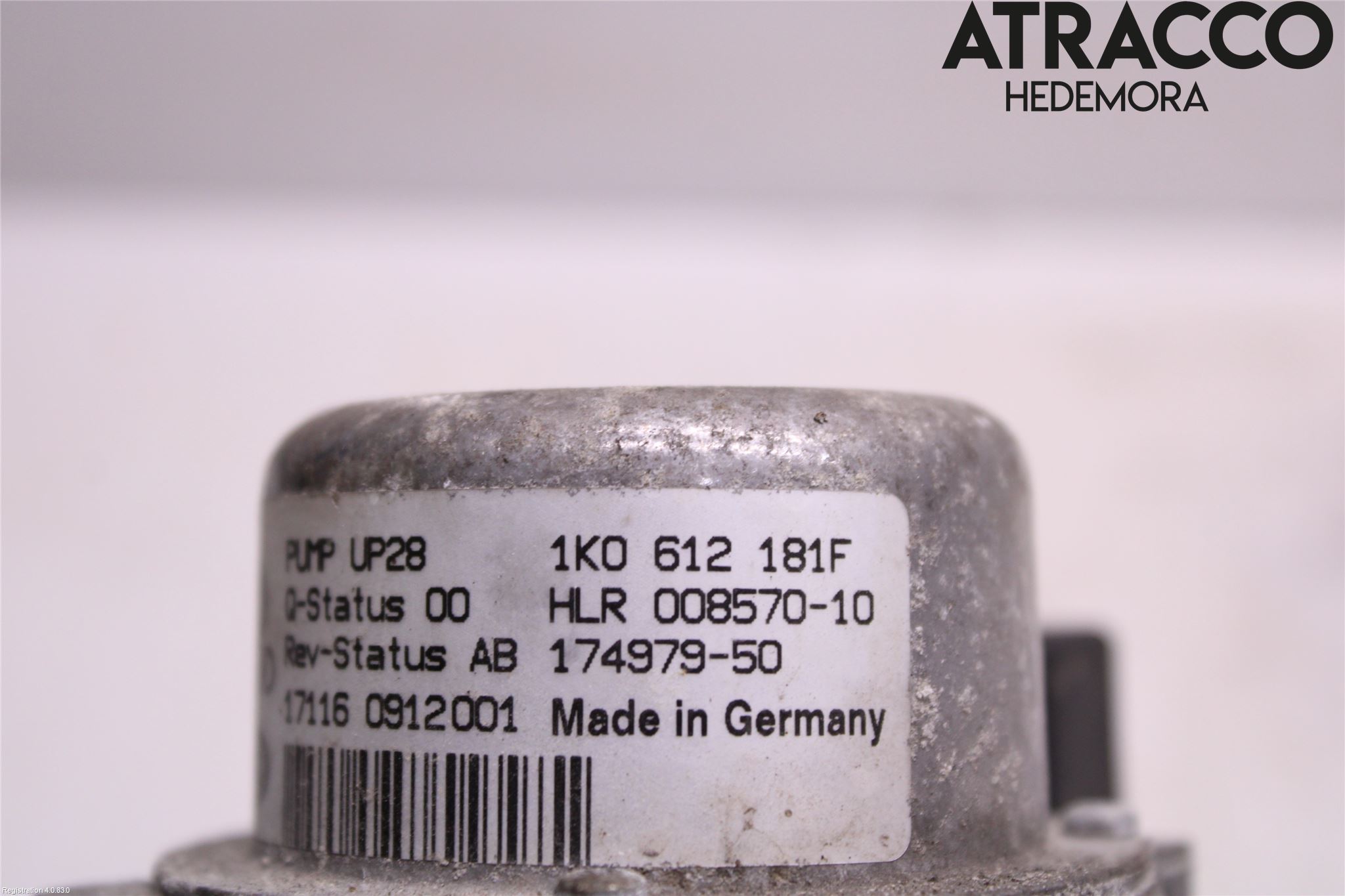 Volkswagen VW GOLF / E-GOLF VII 13-20 Vacuumpumpe