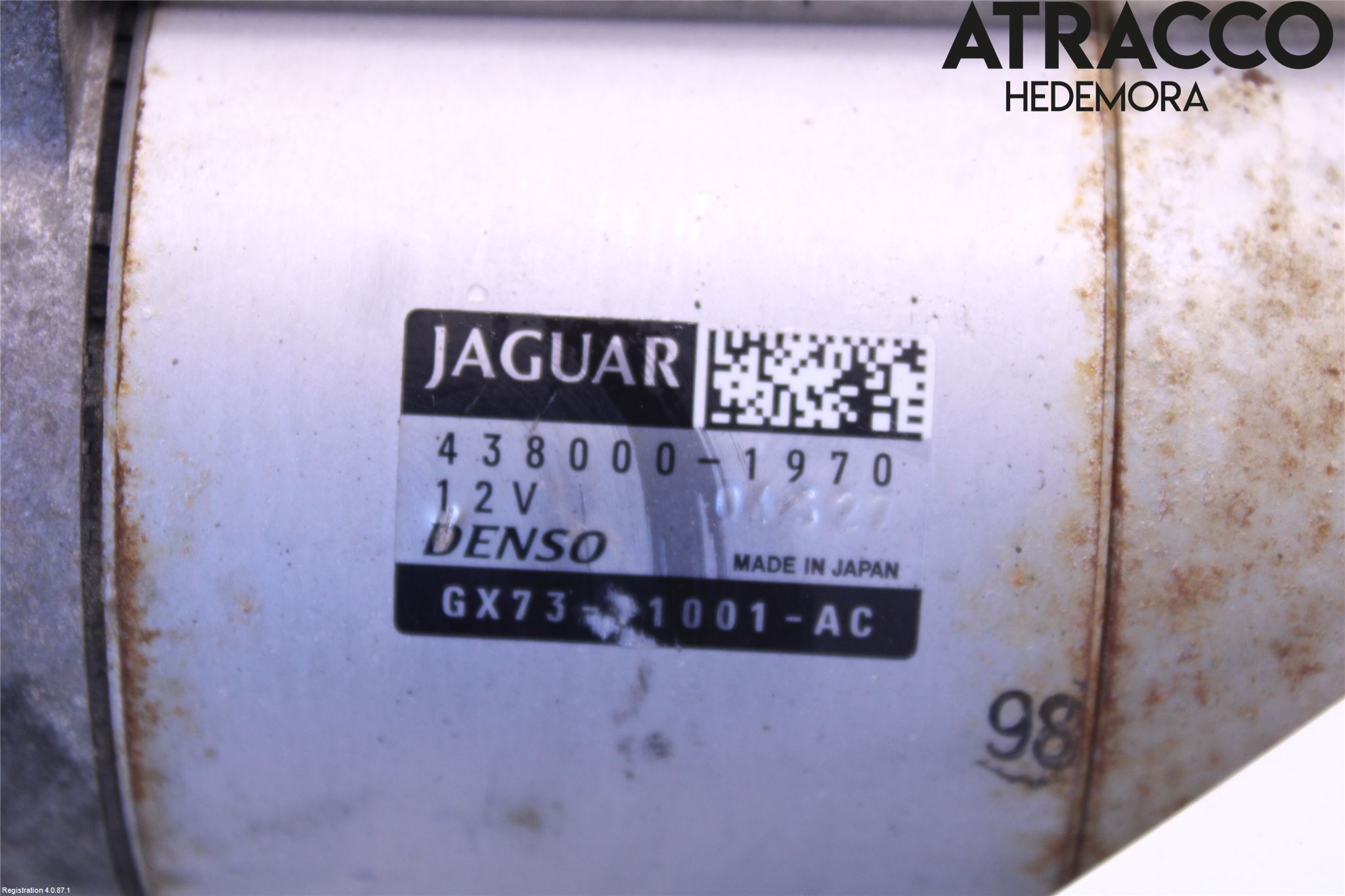Jaguar XE (X760) 15-24 Startmotor Diesel