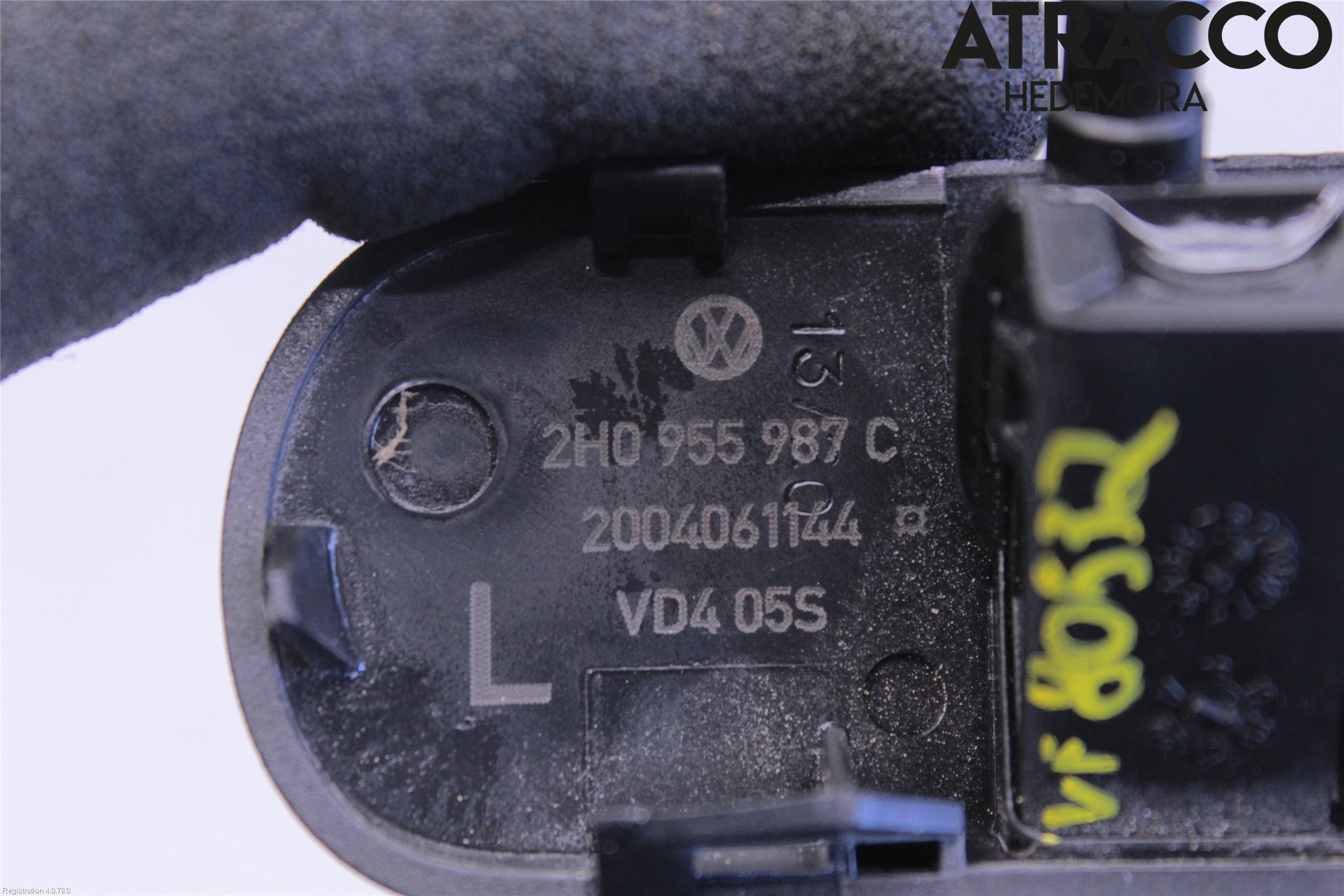 Volkswagen VW AMAROK 2H 10-22 Spylerdyse Ruter
