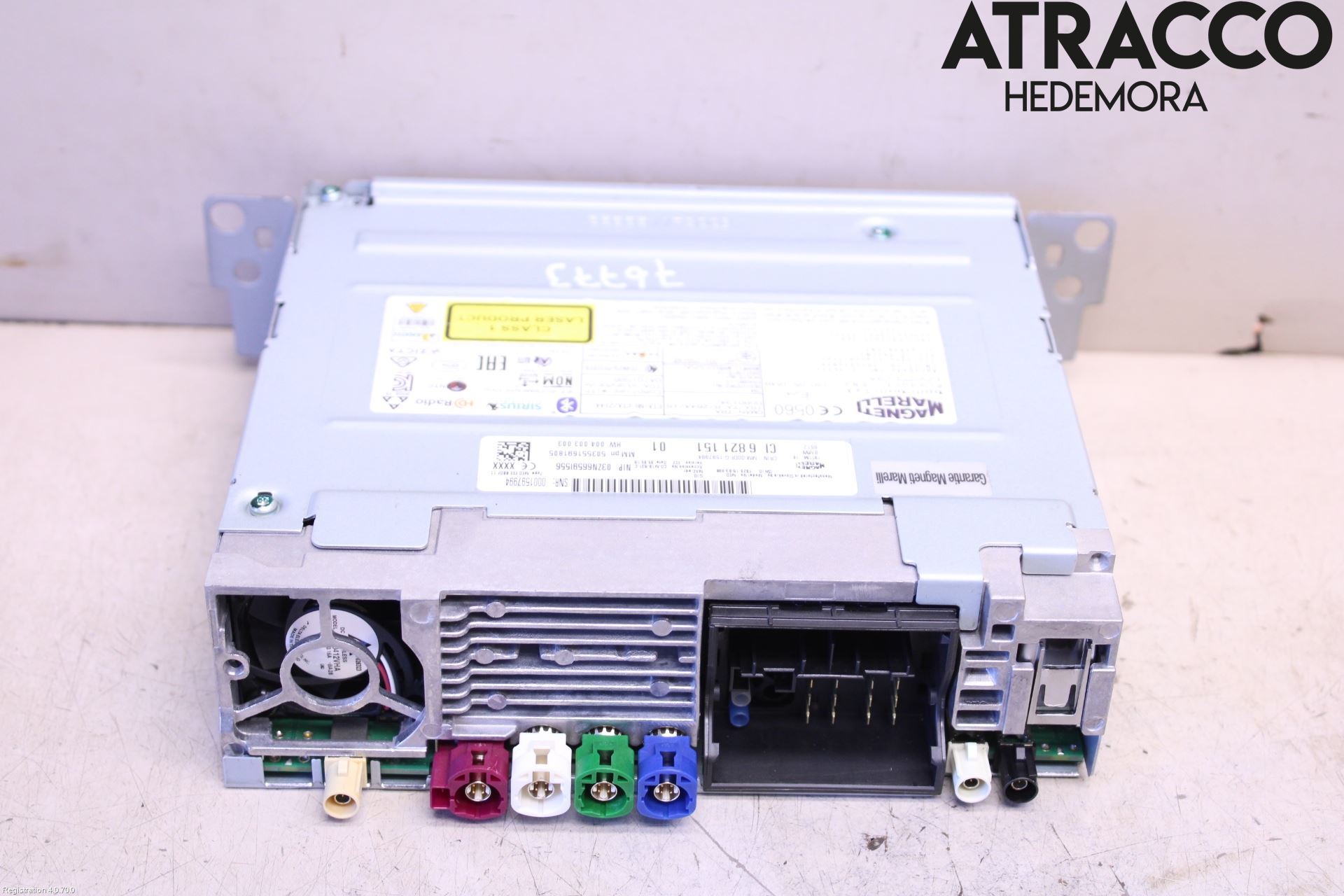 BMW 1 F20/F21 11-19 Stereo Radio Med Cd