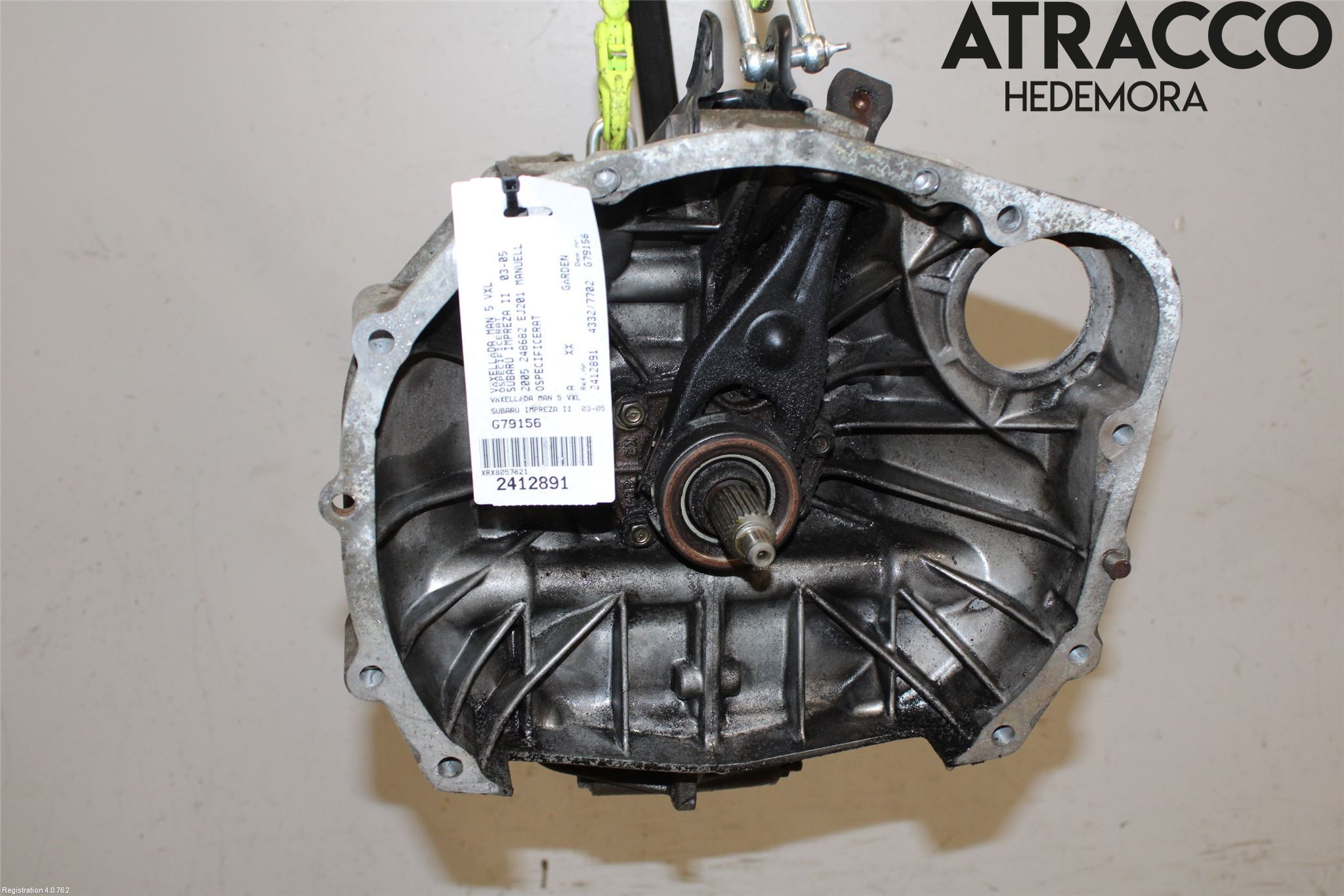 Subaru IMPREZA II  03-05 Gearkasse 5 Trinn