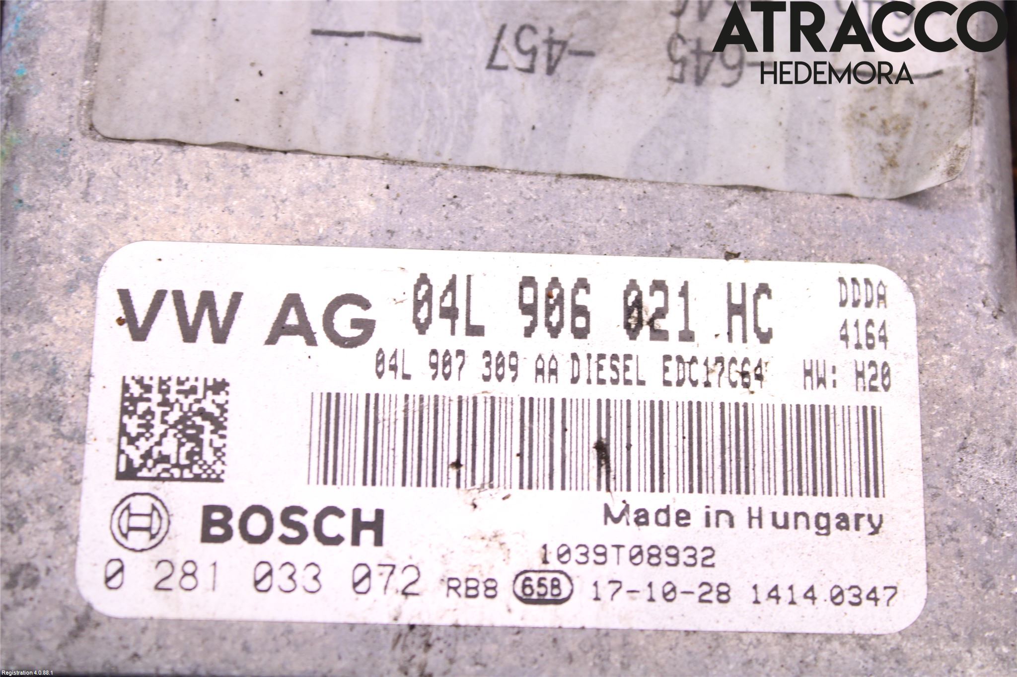 Audi A6/S6 4G 11-18 Styreenhet Dieselpumpe