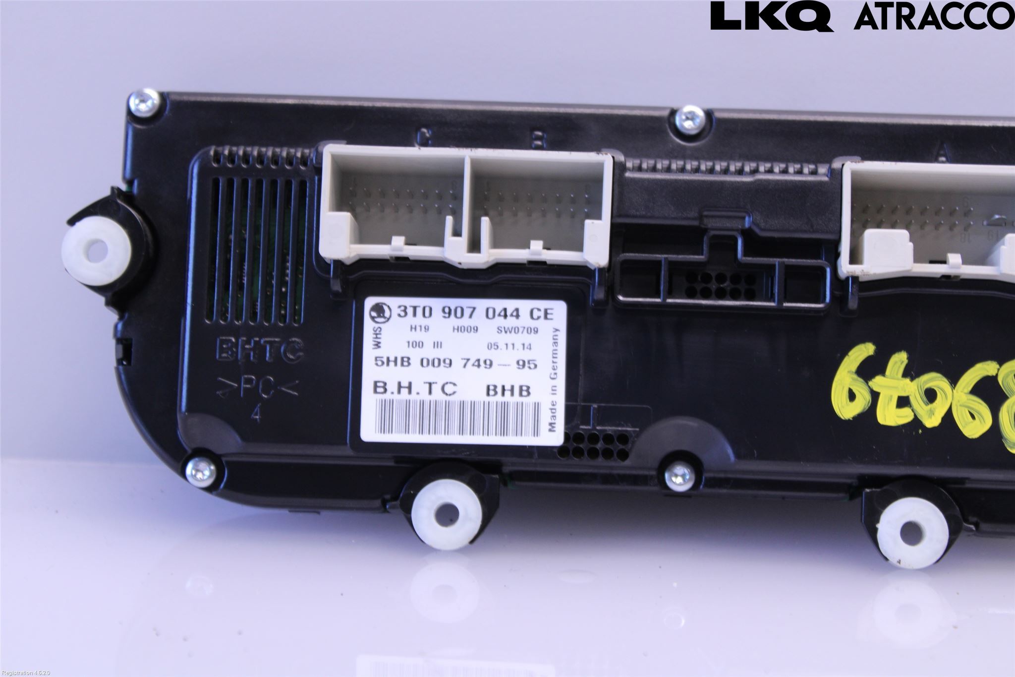 Skoda YETI Varme Ac Betjening-Display