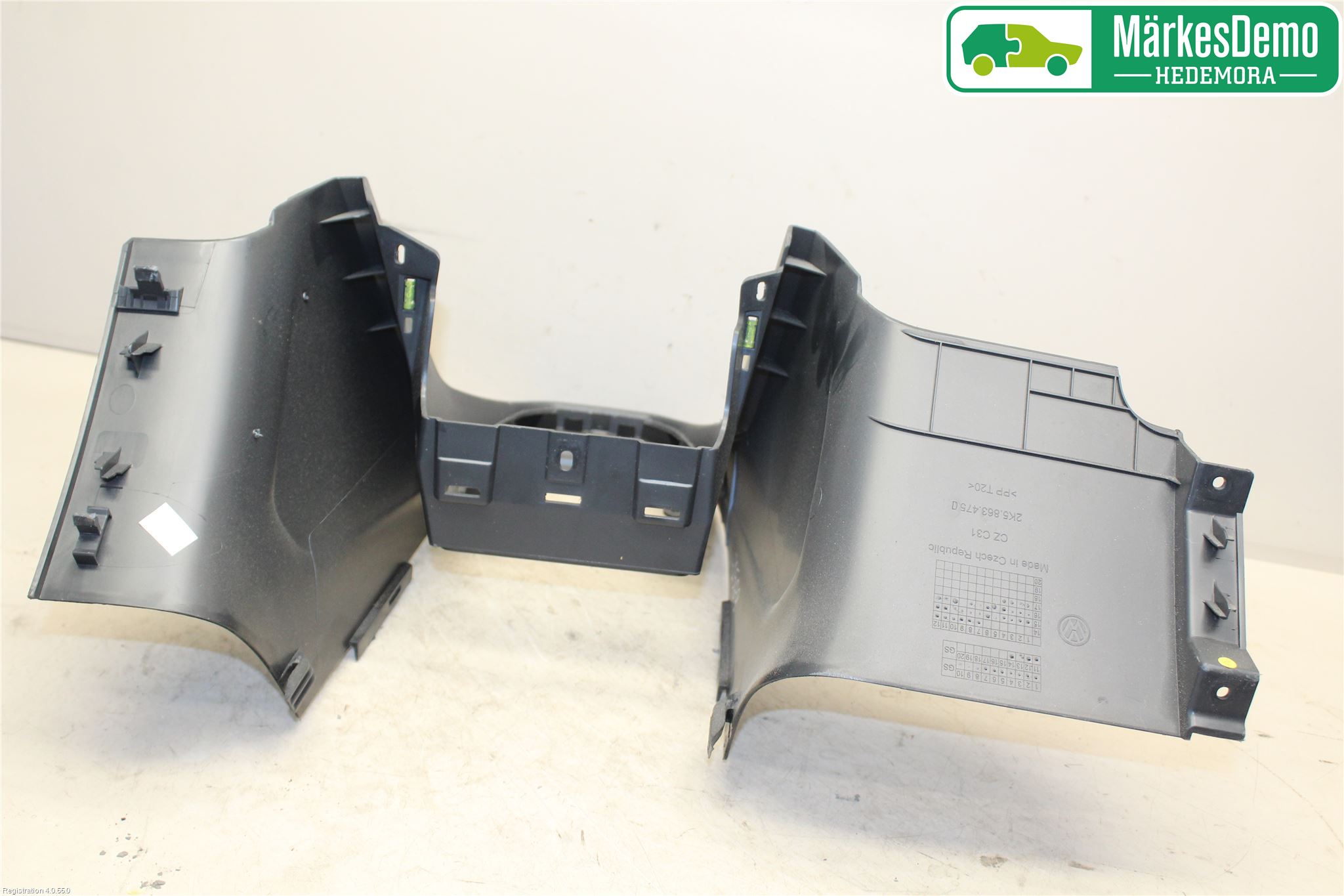 Volkswagen VW CADDY 16-20 Instrumentkonsoll Midt
