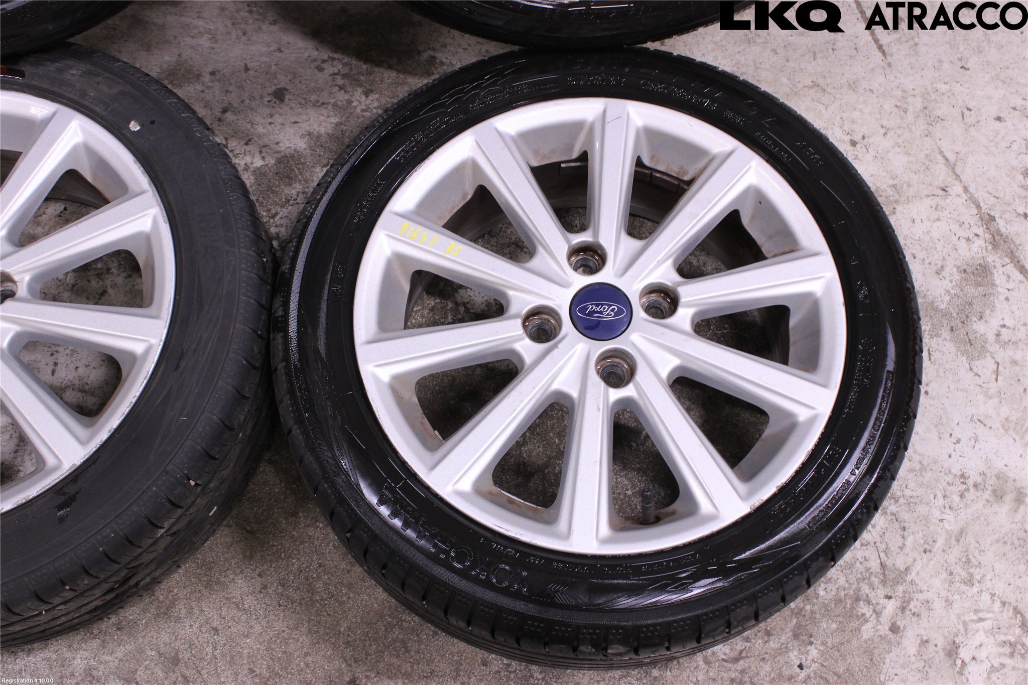 Ford FIESTA 13-17 Dekk Sommer På Alu Felg 4Stk