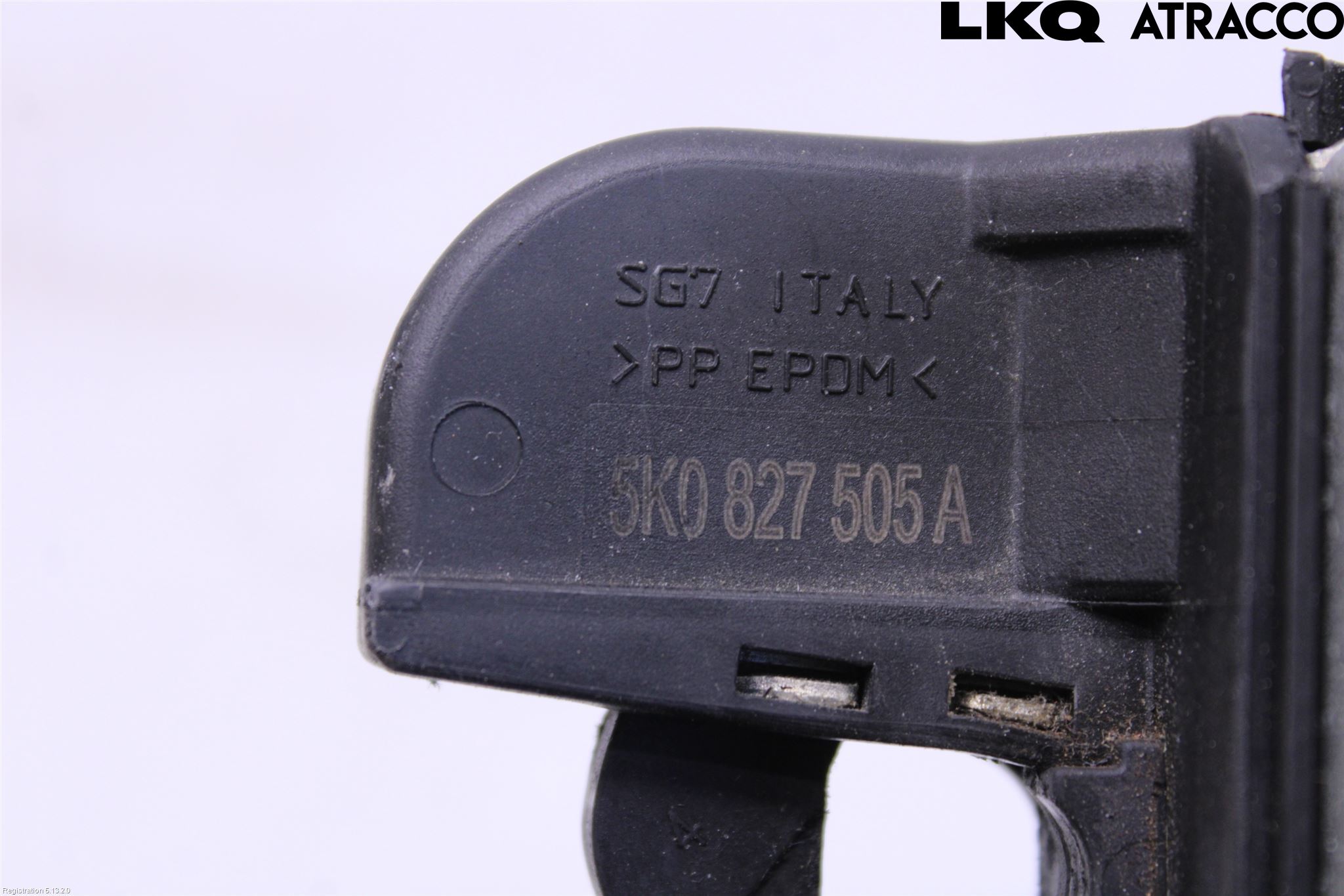 Volkswagen VW GOLF VI 09-13 Bakluke-Lokk Låsekasse