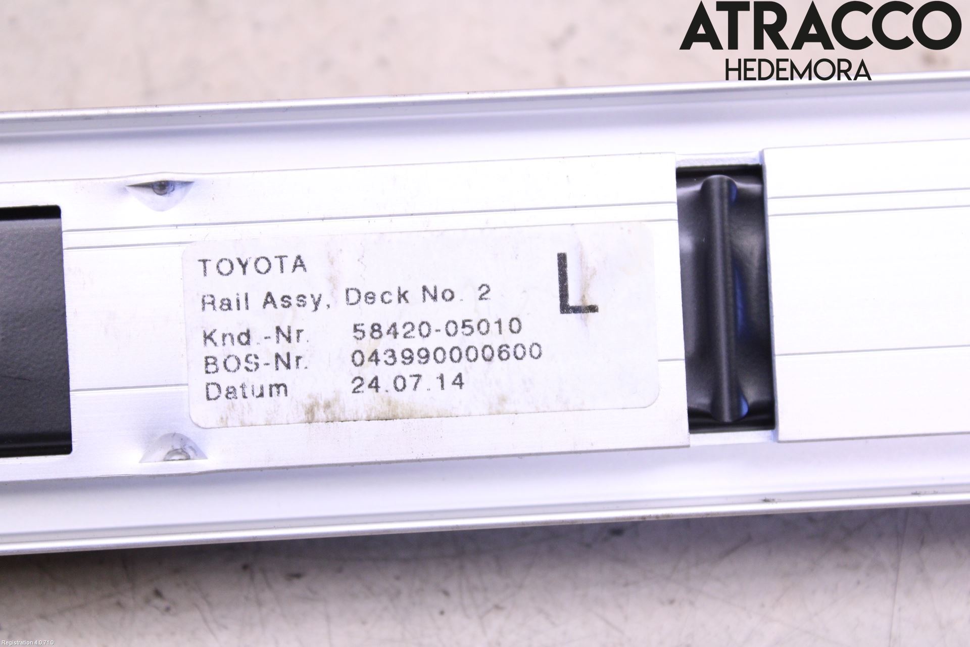 Toyota AVENSIS 09-15 Bakluke Bun (Utgår 5023)