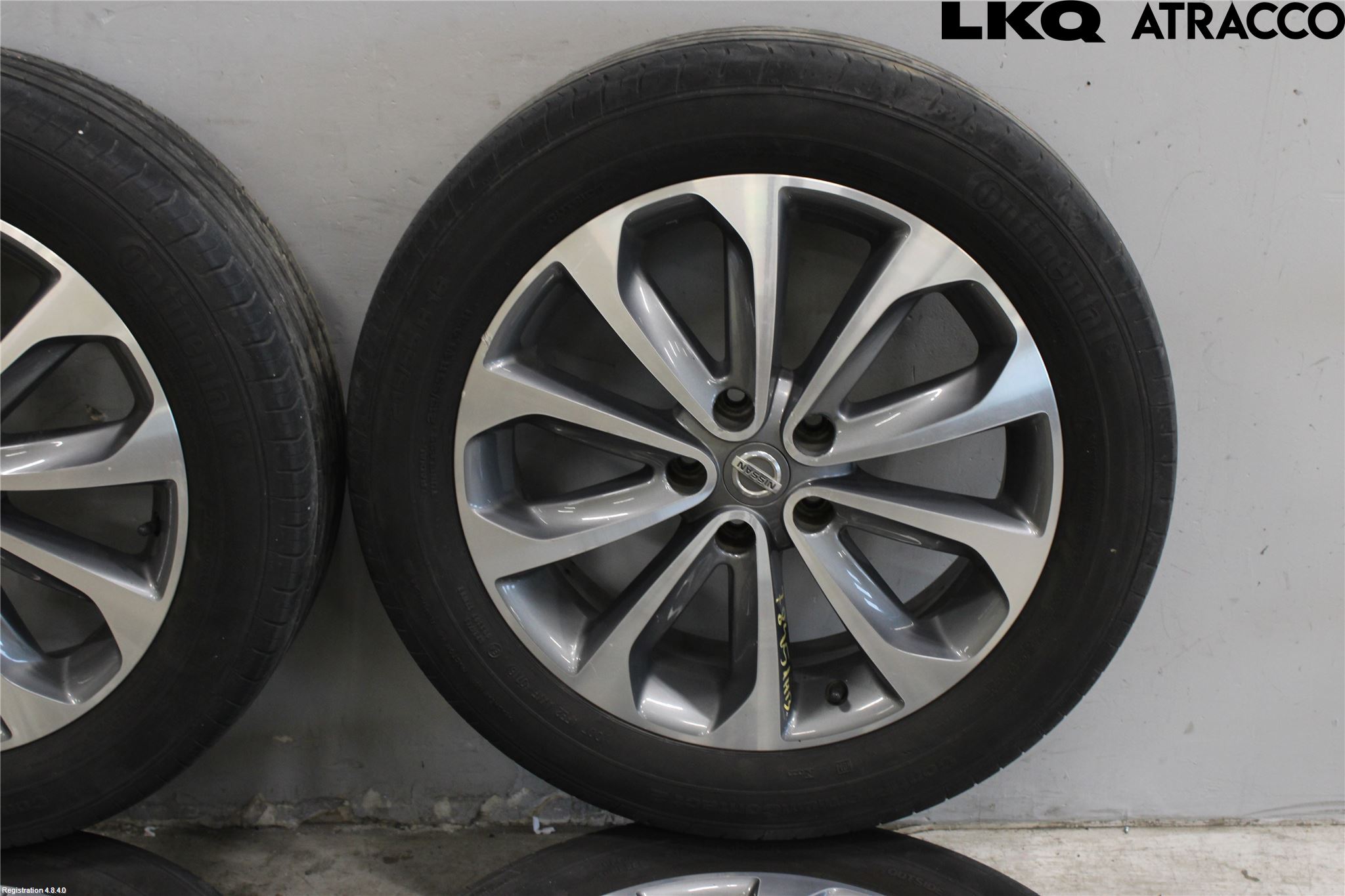Nissan QASHQAI+2  10-14 Dekk Sommer På Alu Felg 4Stk