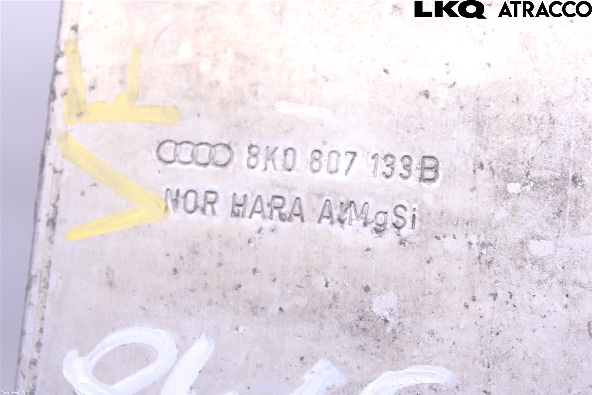 Audi A4/S4 08-11 Støtfanger Foran Feste