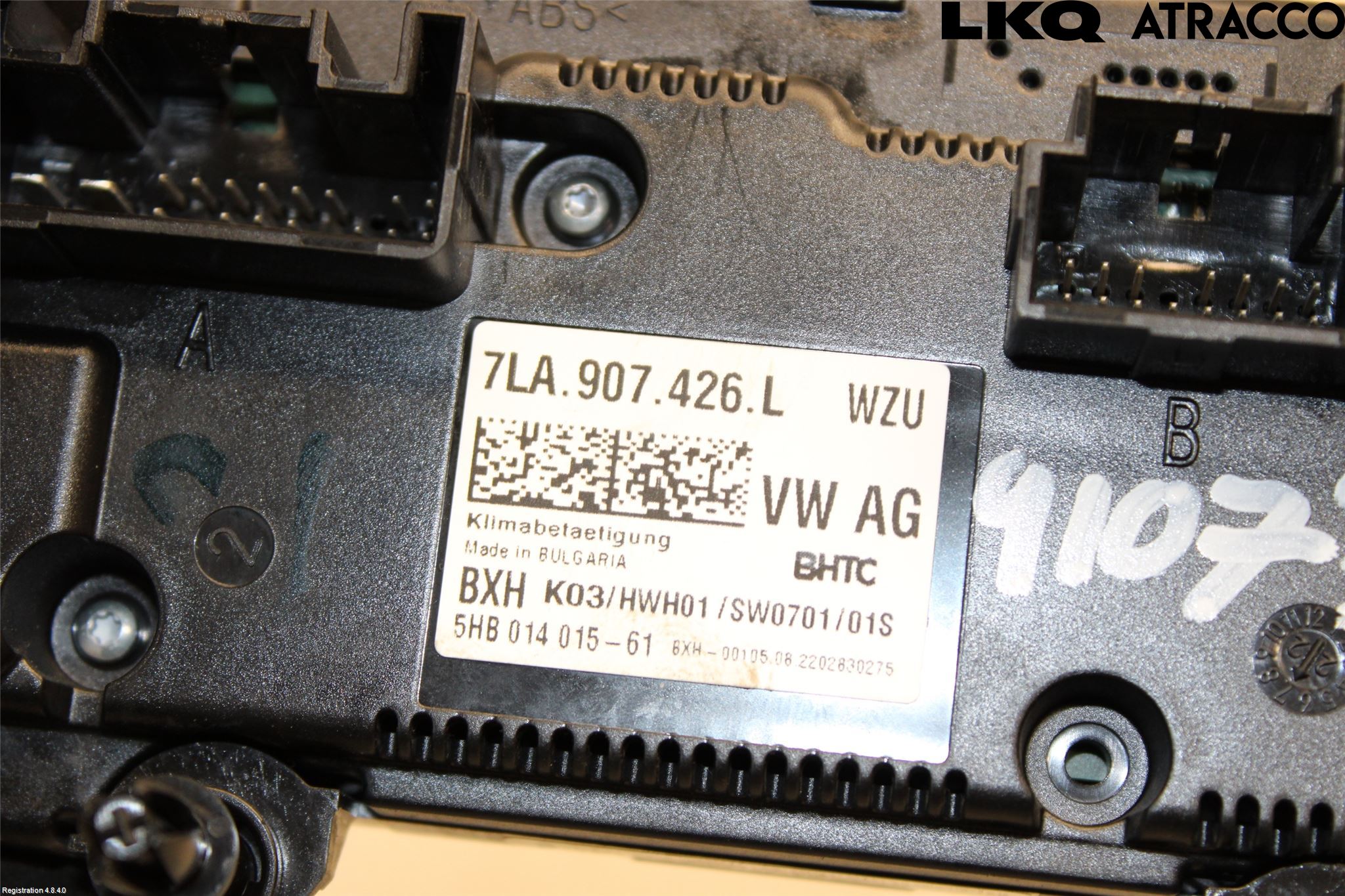 Volkswagen VW TRANSP/CARAVELLE (T7) 22-24 Varme Ac Betjening-Display