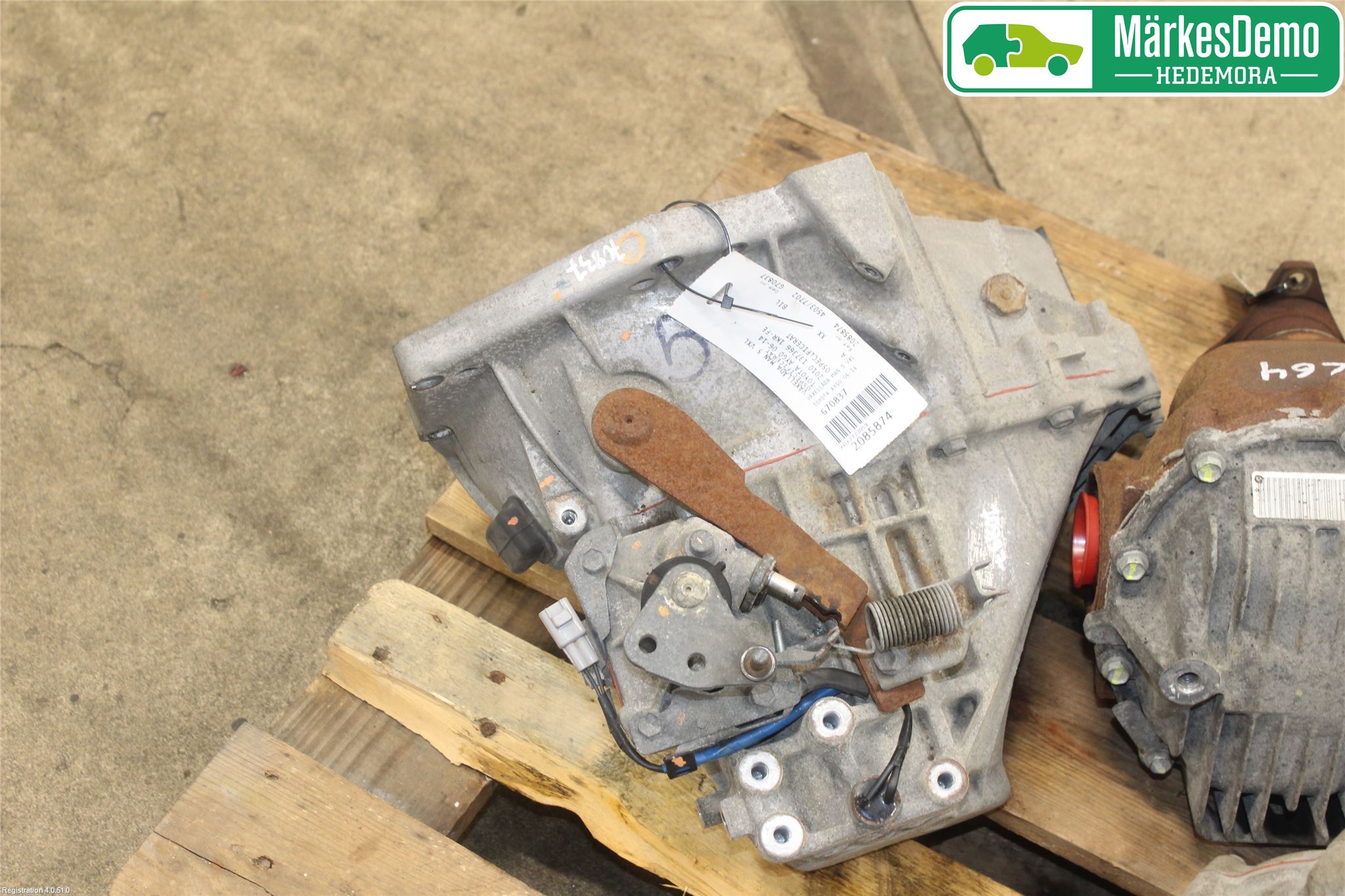 Toyota AYGO 06-14 Gearkasse 5 Trinn