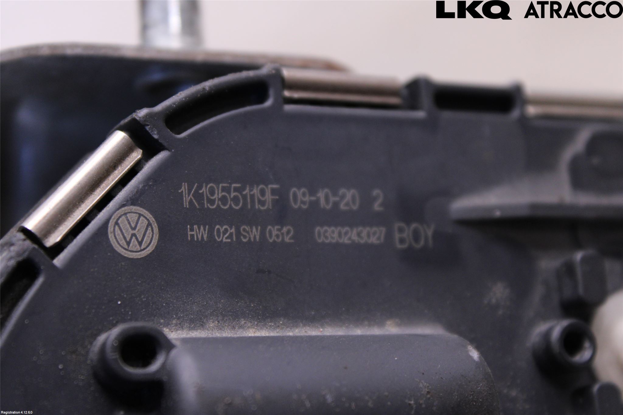 Volkswagen VW GOLF VI 09-13 Viskermotor Frontrute