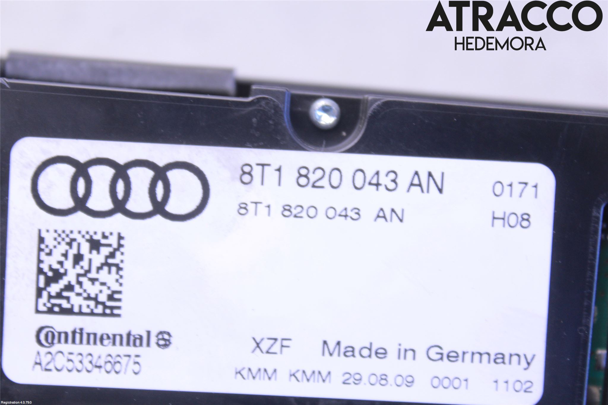 Audi Q5 09-16 Varme Ac Betjening-Display