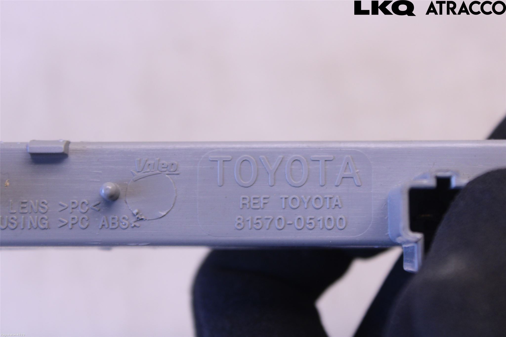 Toyota YARIS XP90 06-11 Bremselys Bakrute