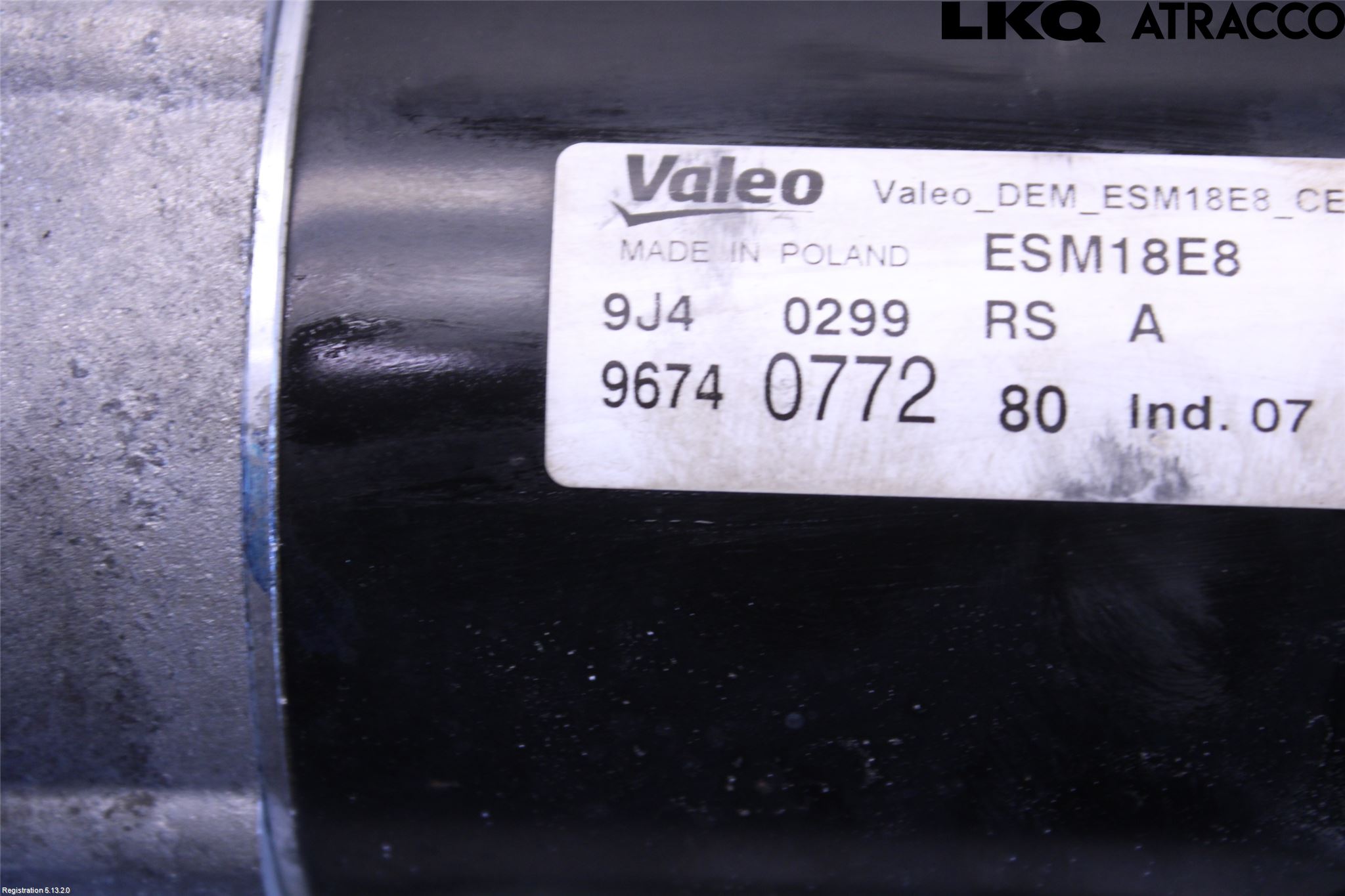Peugeot 308 14-21 Startmotor