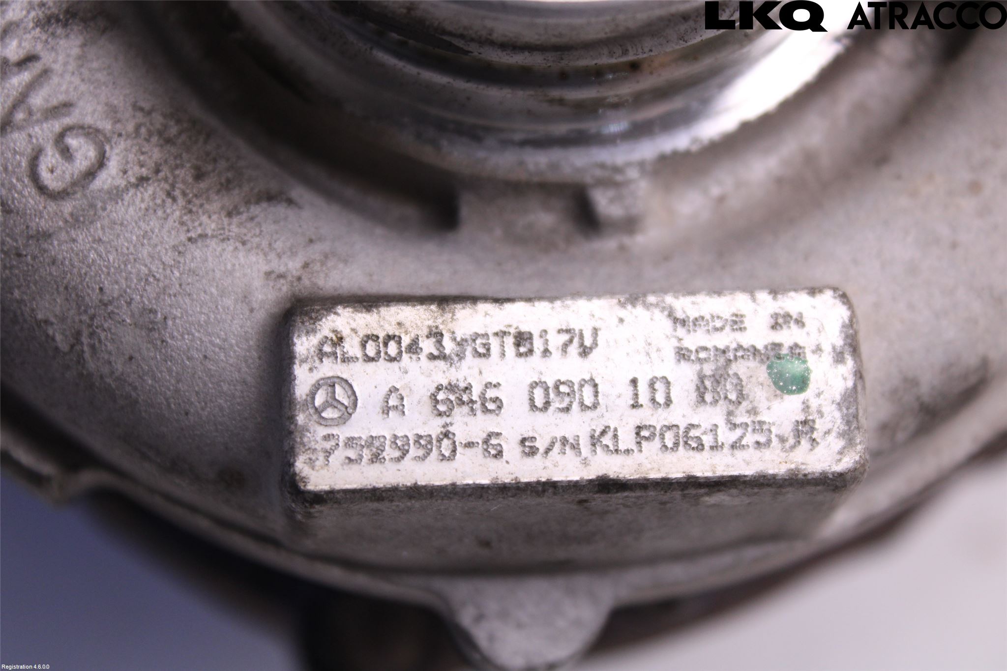 Mercedes-Benz MB C-KLASS (W204) 07-15 Turboaggregat