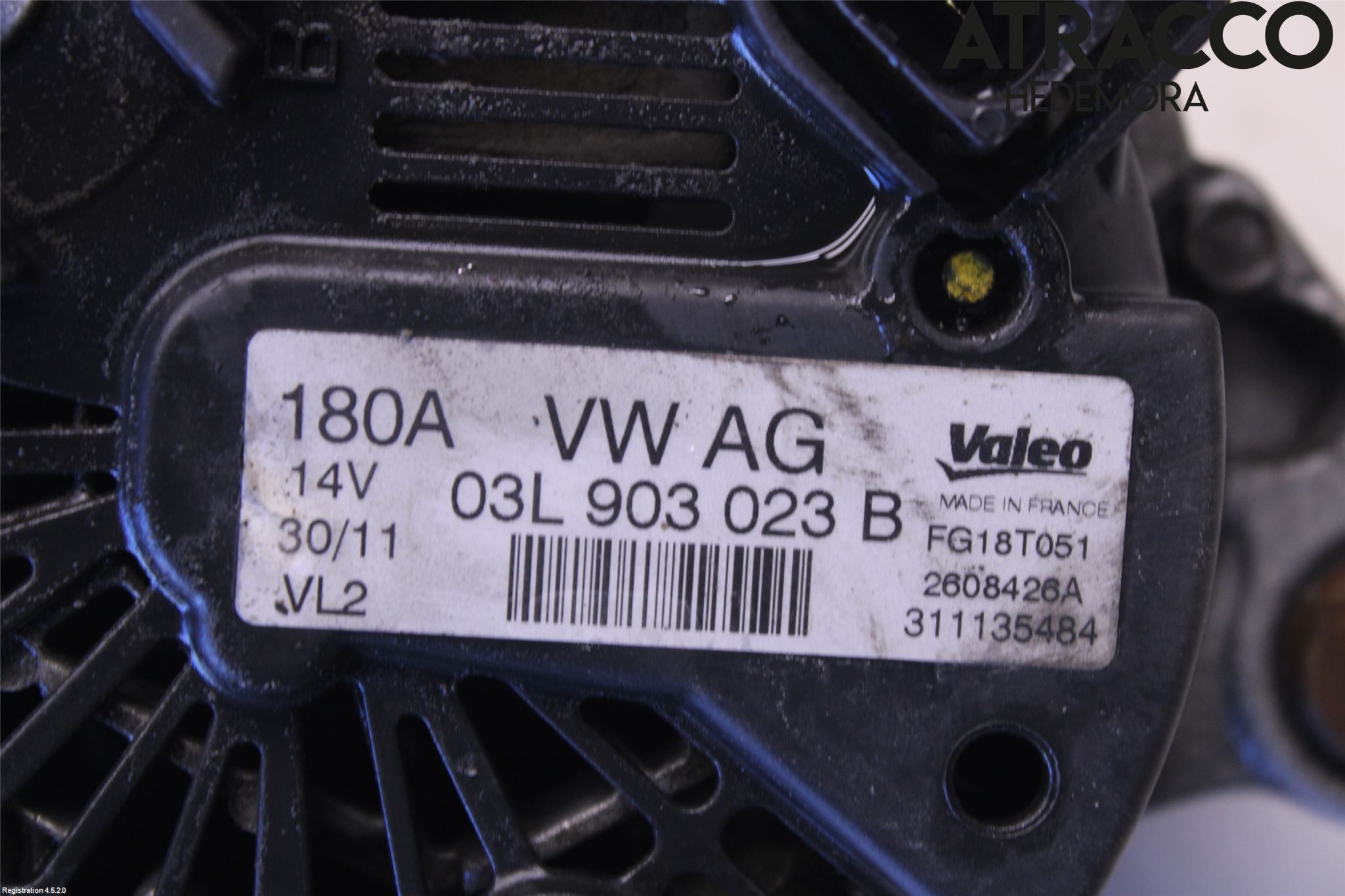 Volkswagen VW PASSAT 11-14 Dynamo