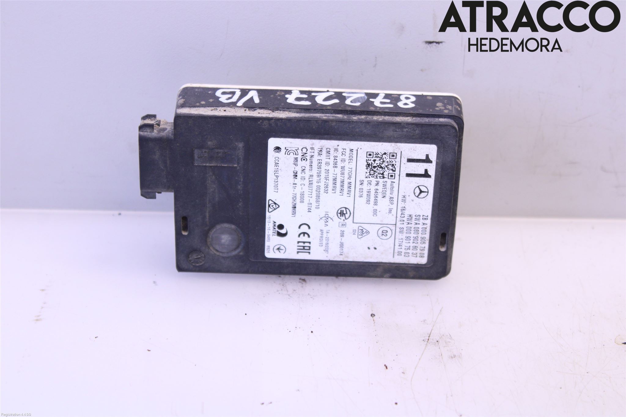 Mercedes-Benz MB E-KLASS (W213) 16-23 Sensor Kollisjonsbeskyttelse