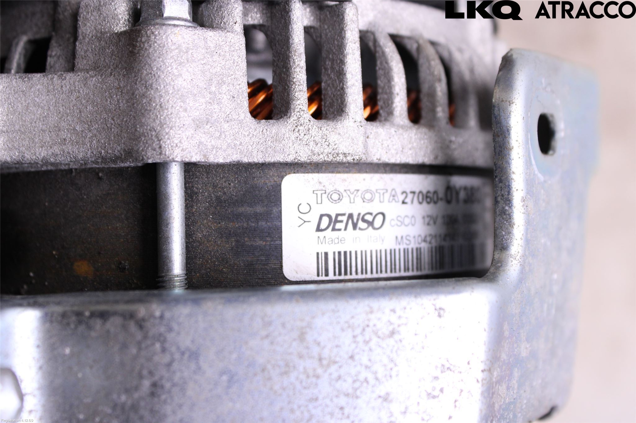 Toyota YARIS XP130 15-20 Dynamo