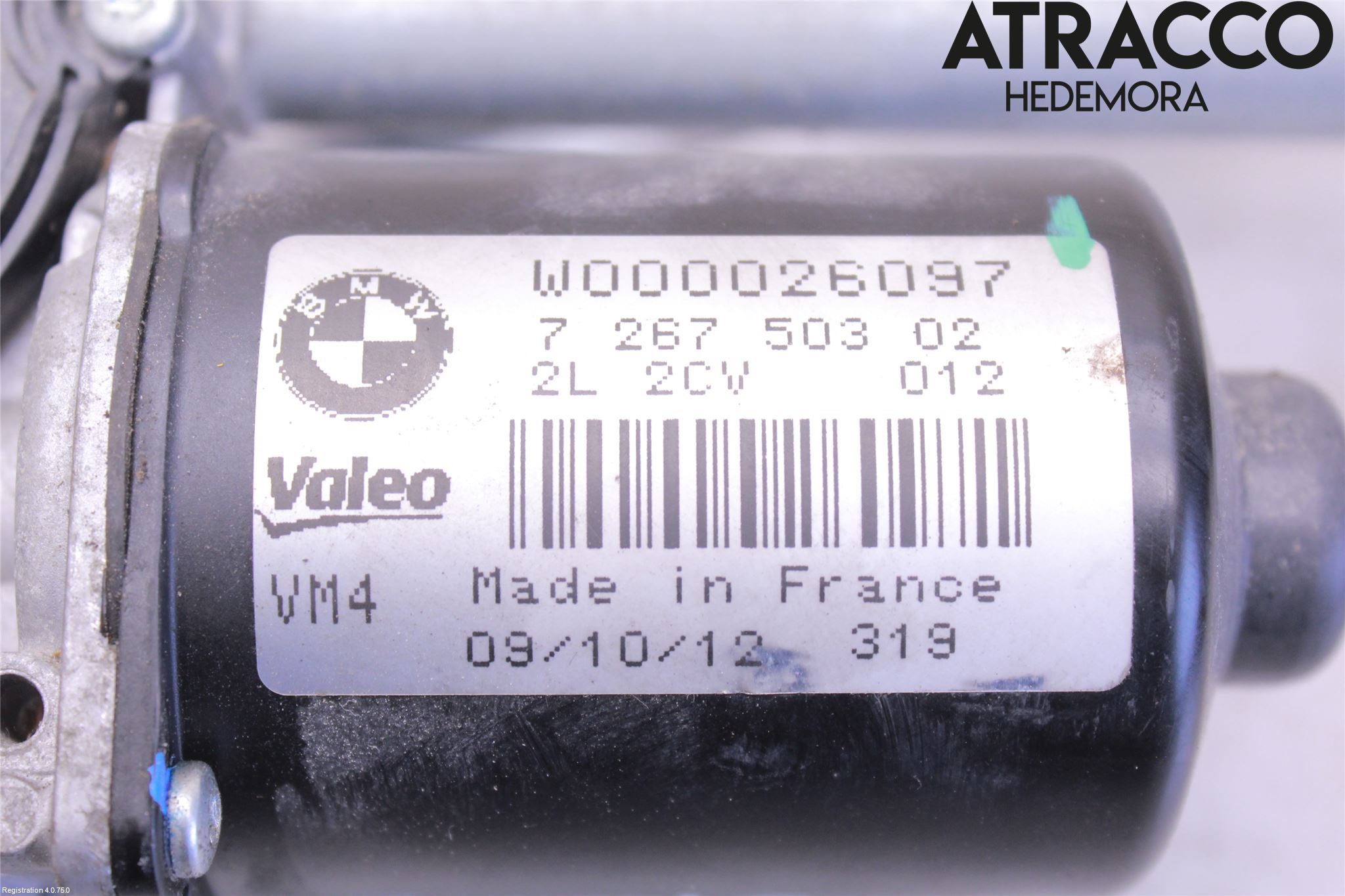 BMW 3 F30/F31/F80 12-19 Viskermotor Frontrute