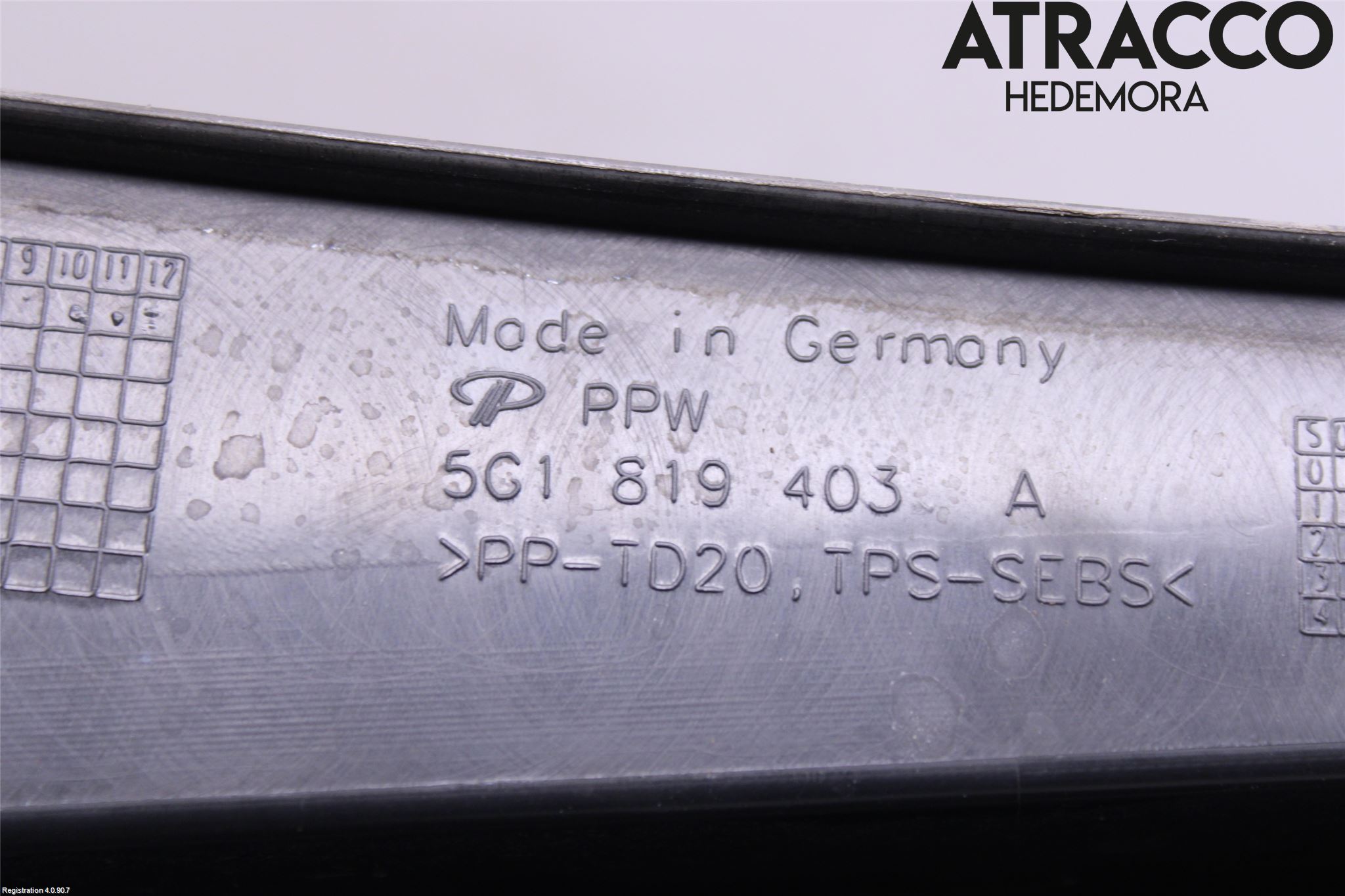 Hyundai GETZ Visker Deksel-Grill-Under Frr
