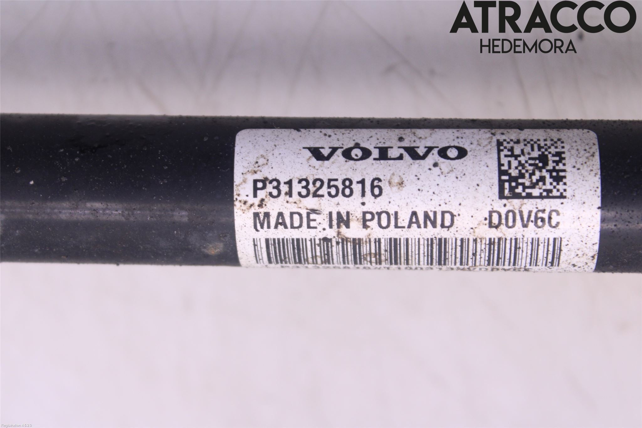 Volvo XC60 18- Drivaksel Bak Kompl Venstre