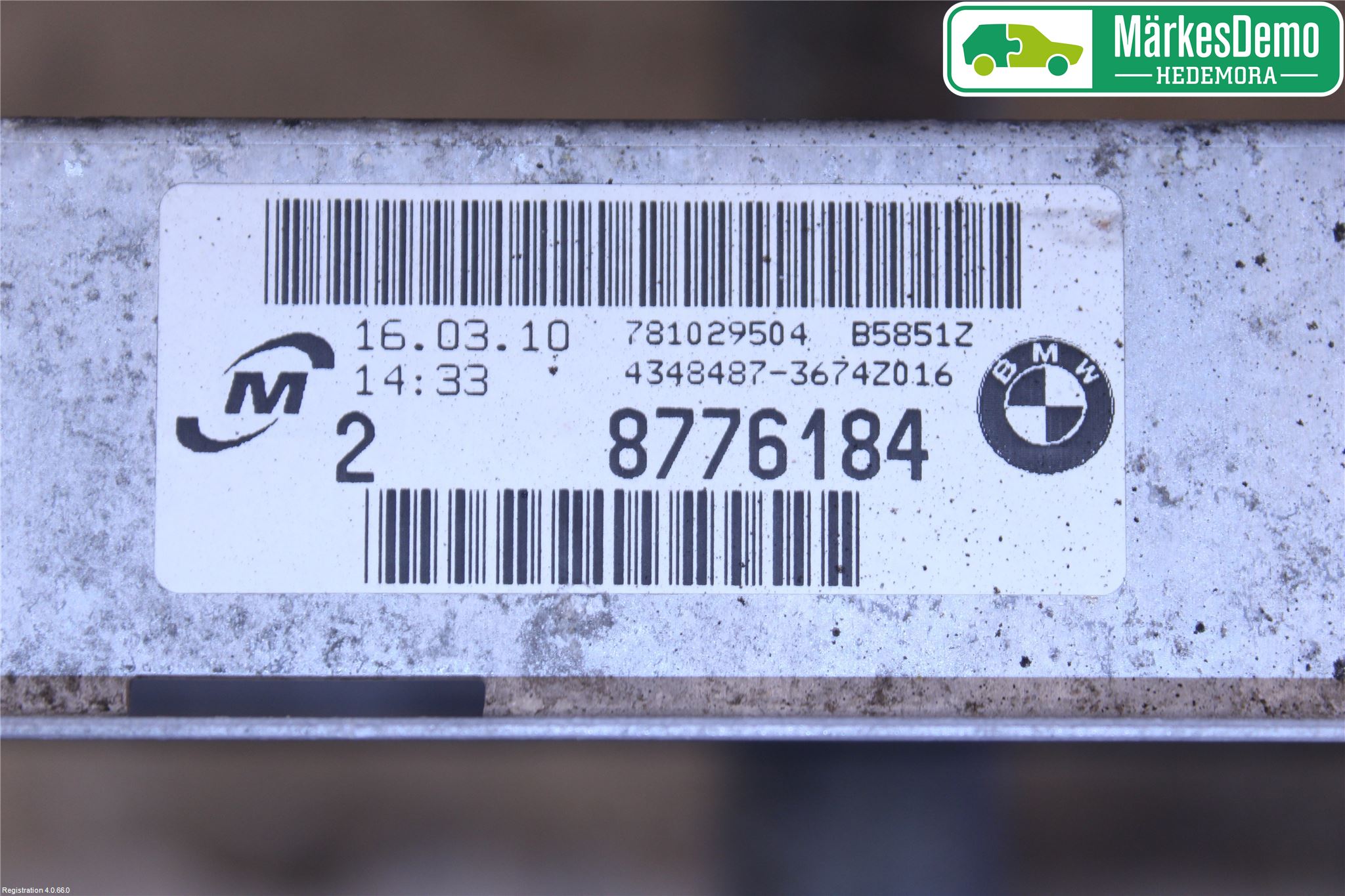 BMW X1 E84 10-15 Radiator Manuell