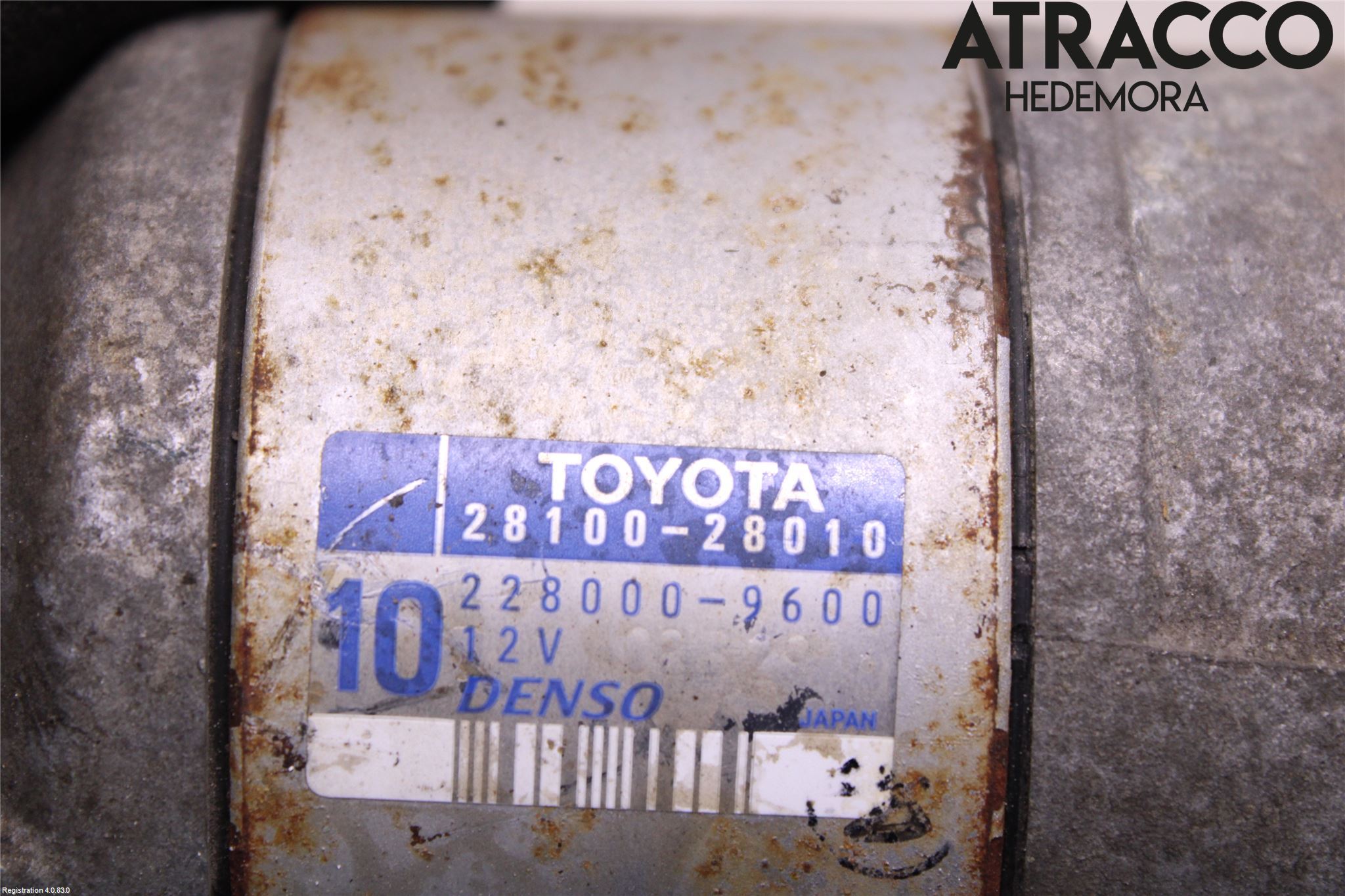 Toyota AVENSIS 98-02 Startmotor