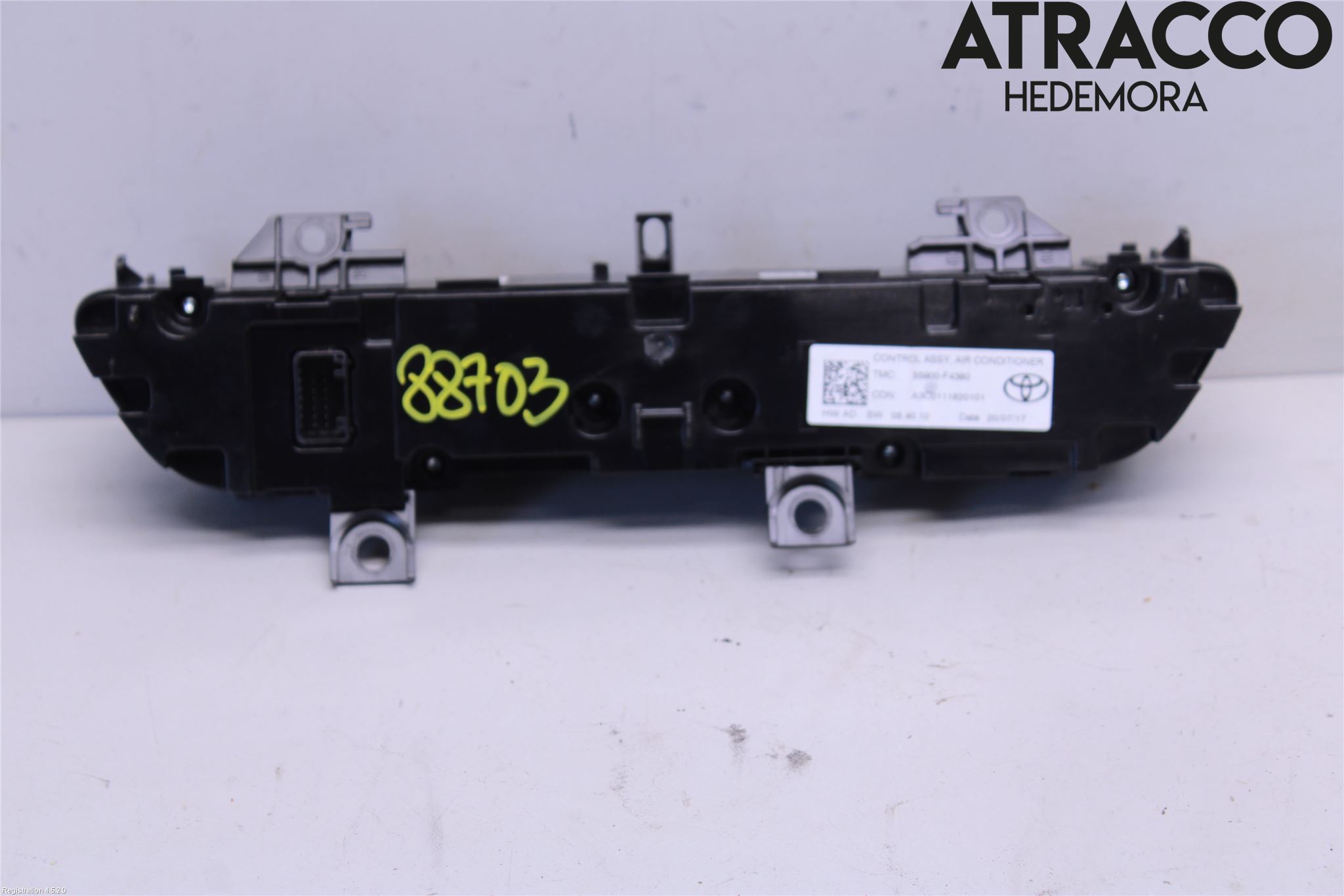 Toyota C-HR 16-23 Varme Ac Betjening-Display
