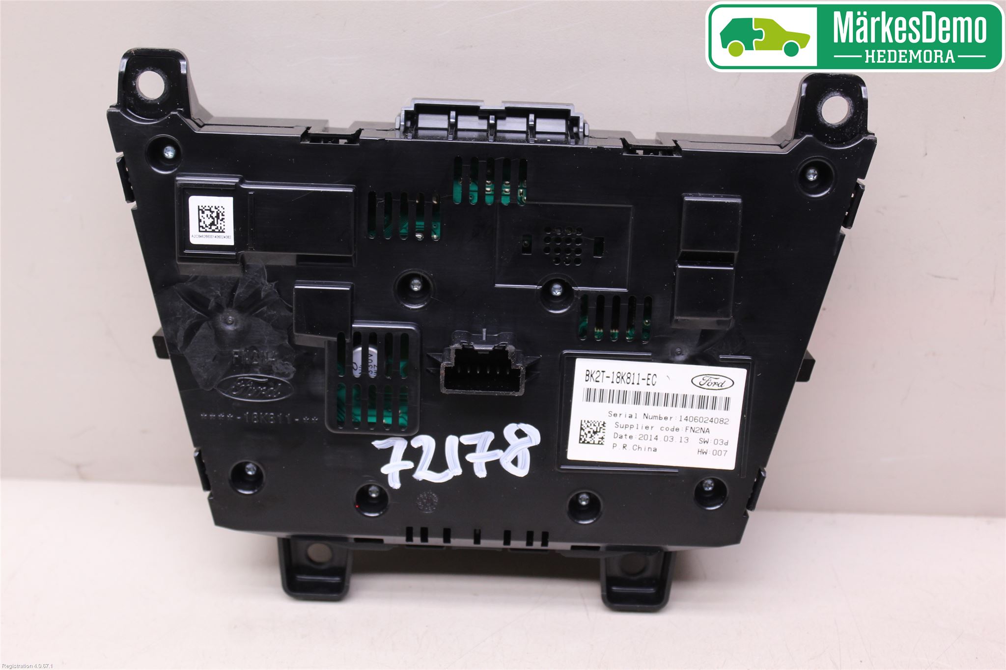 Ford TRANSIT/TOURNEO CONNECT 13-22 Stereo Radio Med Cd