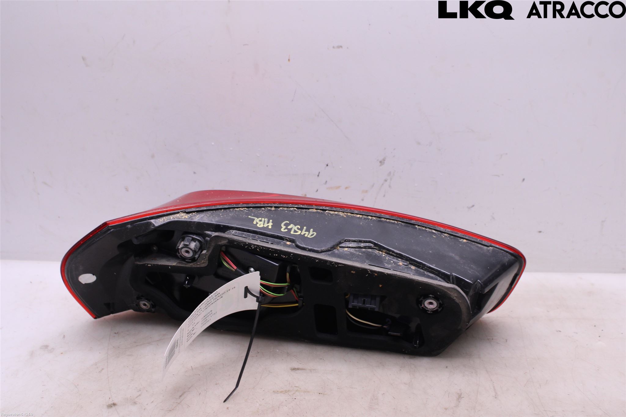 Citroen C4 GRAND PICASSO 14-18 Baklykt Høyre  På Luke(Indre)