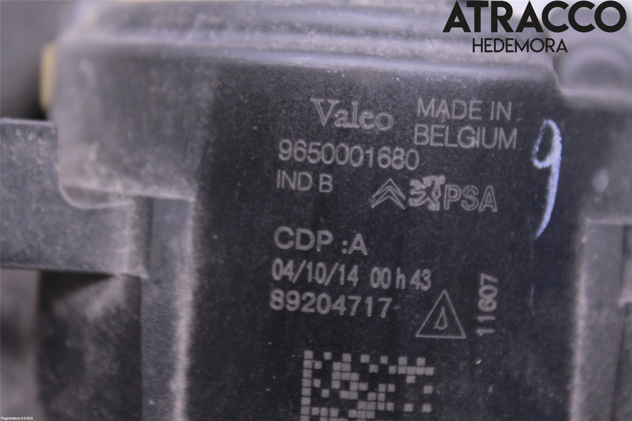 Citroen C4 PICASSO 06-13 Frontlykt-Kurve-Tåkelys