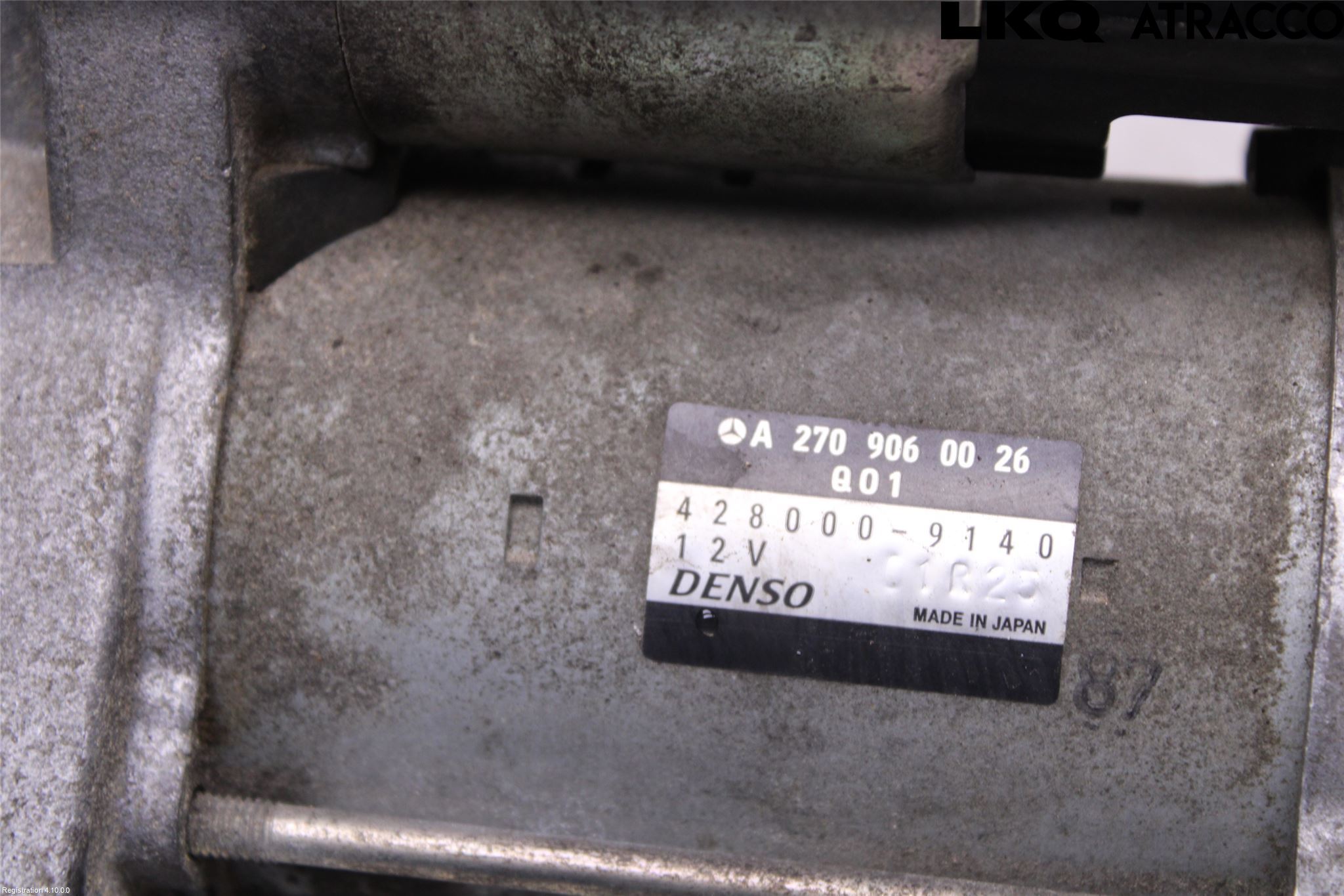 Mercedes-Benz MB B-KLASS (W246/W242) 12-19 Startmotor Diesel