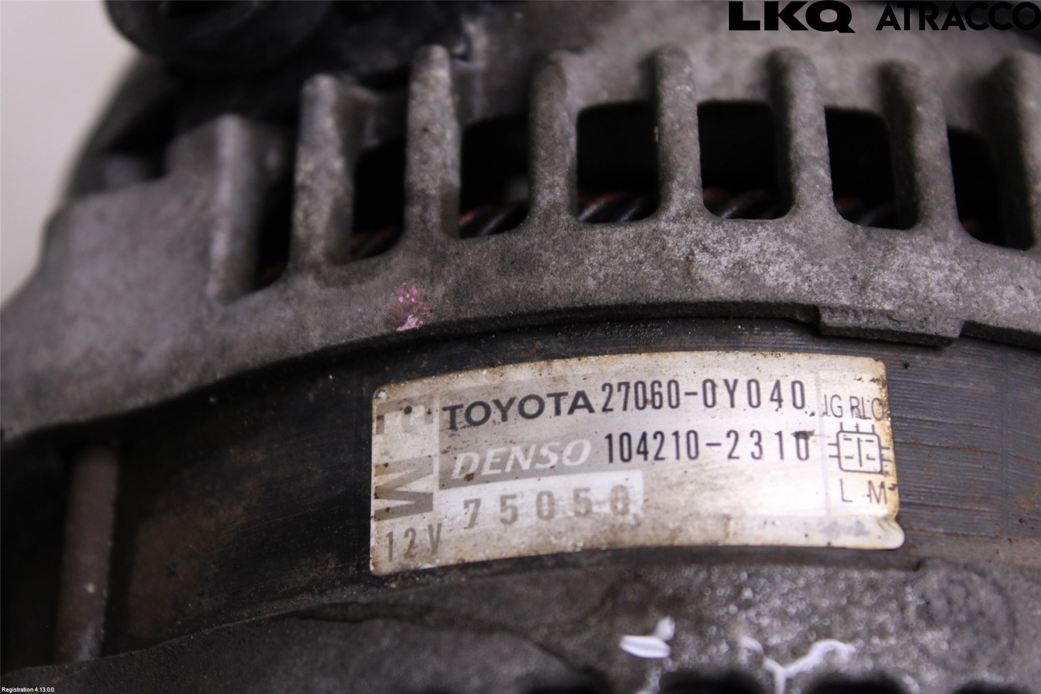 Toyota YARIS XP90 06-11 Dynamo
