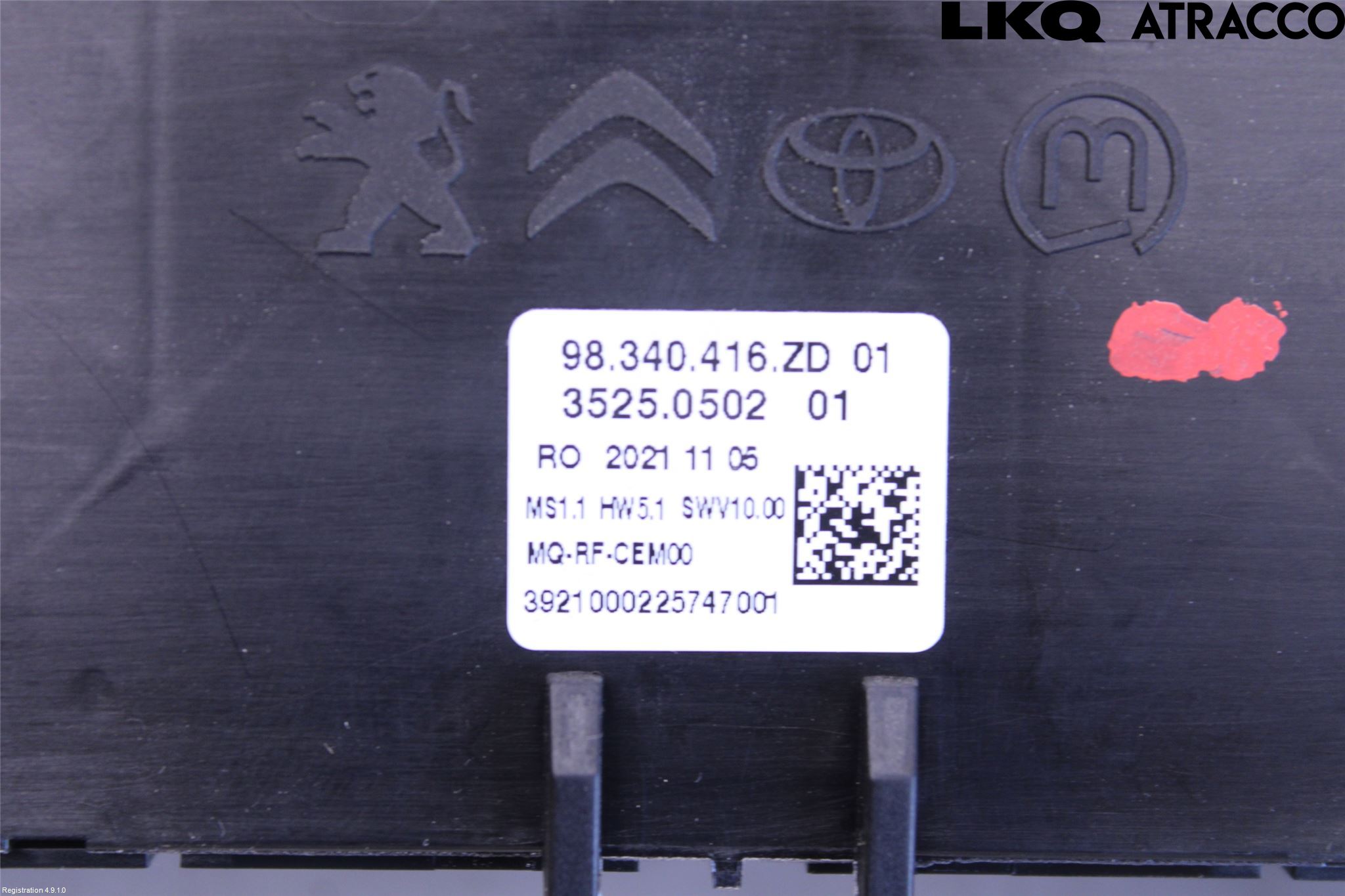 Toyota PROACE II 16- Varme Ac Betjening-Display