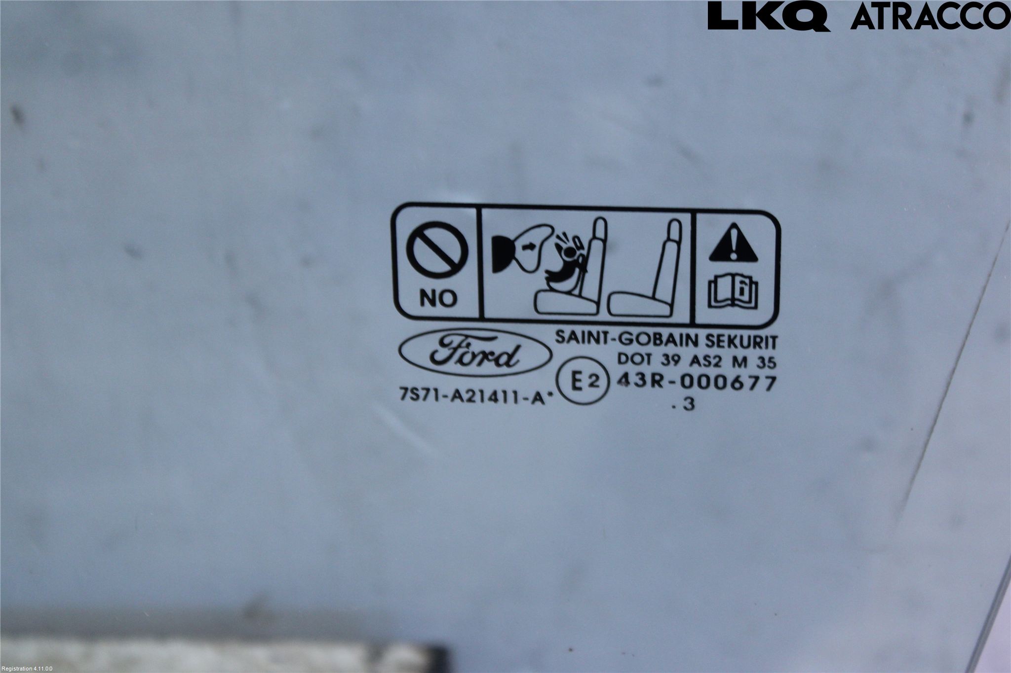 Citroen C3 10-17 Dørrute Foran Venstre 4 Dørs