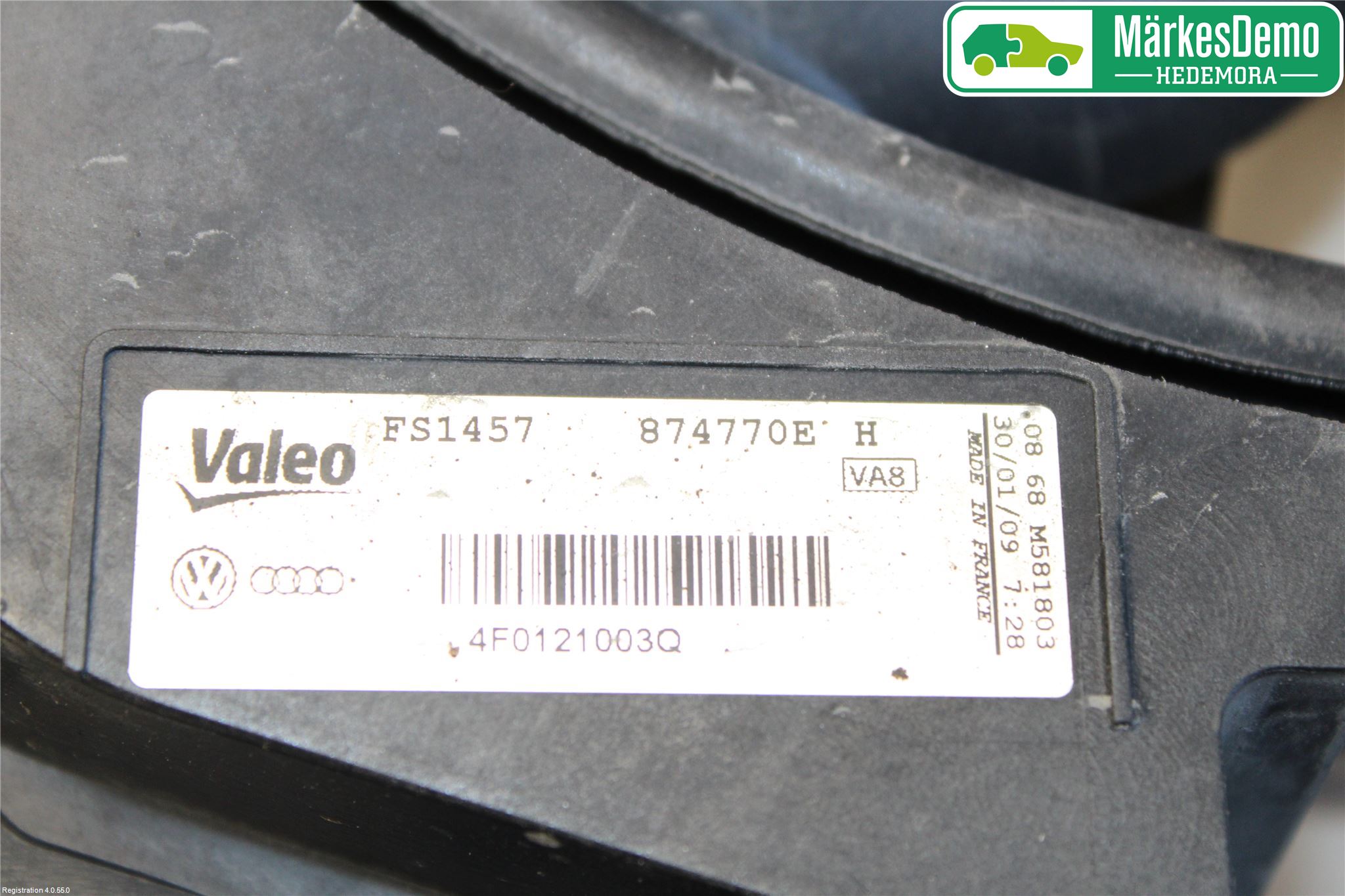Audi A6/S6     05-11 Kjølevifte Elektrisk
