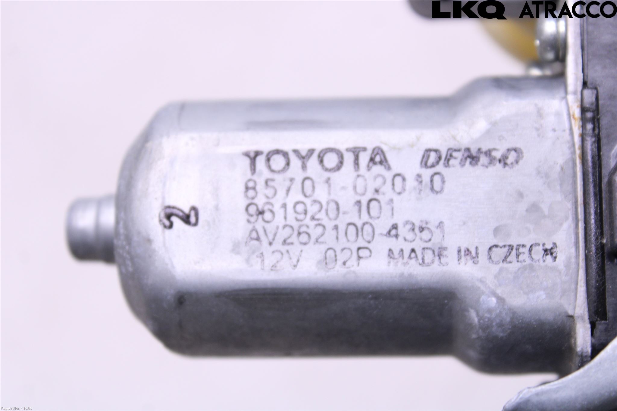 Toyota AURIS 10-12 Vindusheis El Komp