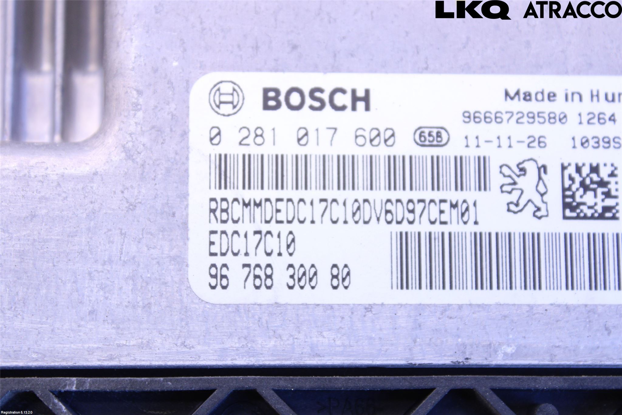 Peugeot PARTNER 08-15 Styreenhet Dieselpumpe