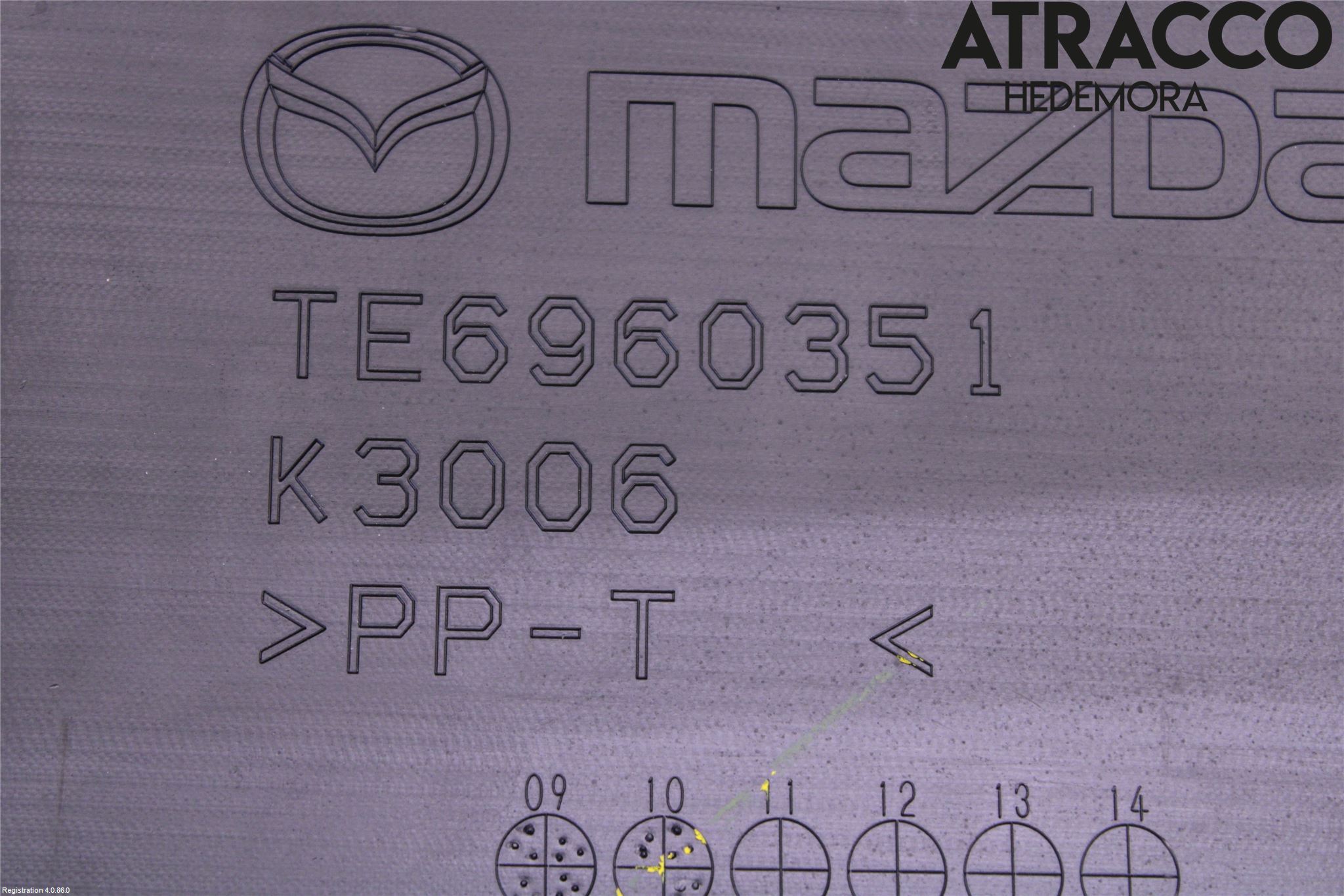 Mazda CX-9 Innr Dekor Instrbord