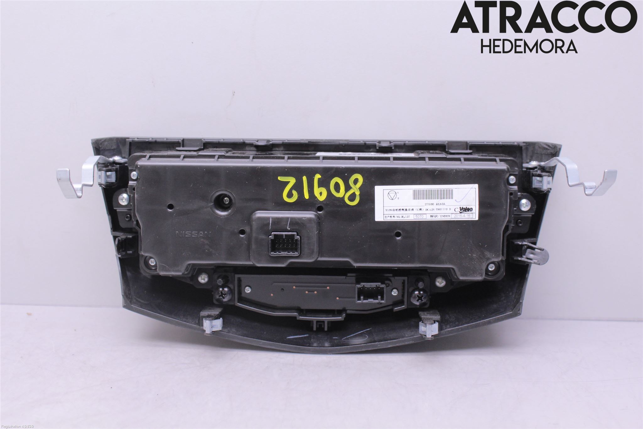 Nissan QASHQAI 14-17 Varme Ac Betjening-Display