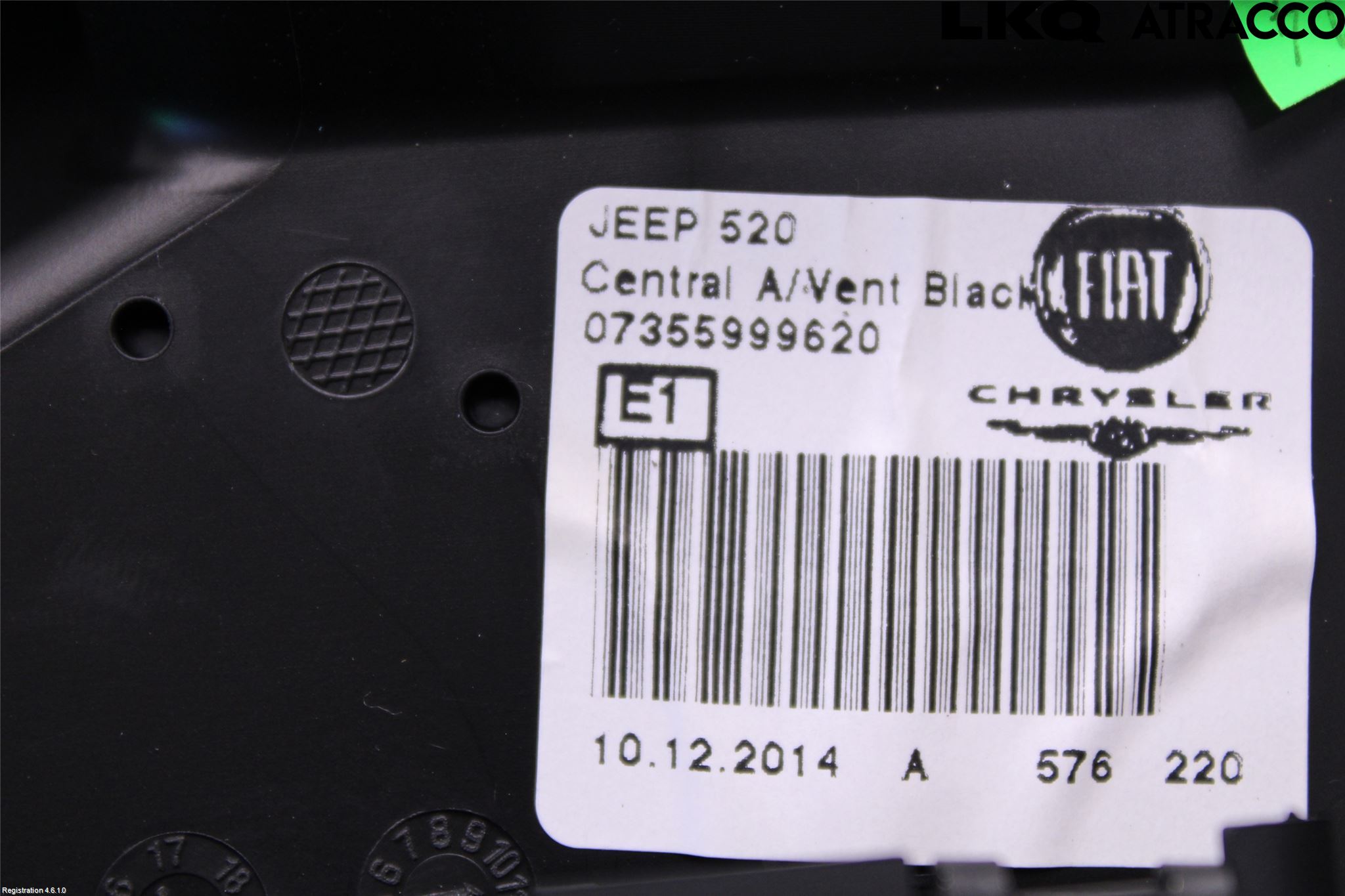 Jeep RENEGADE Dashbord Kanal - Dyse