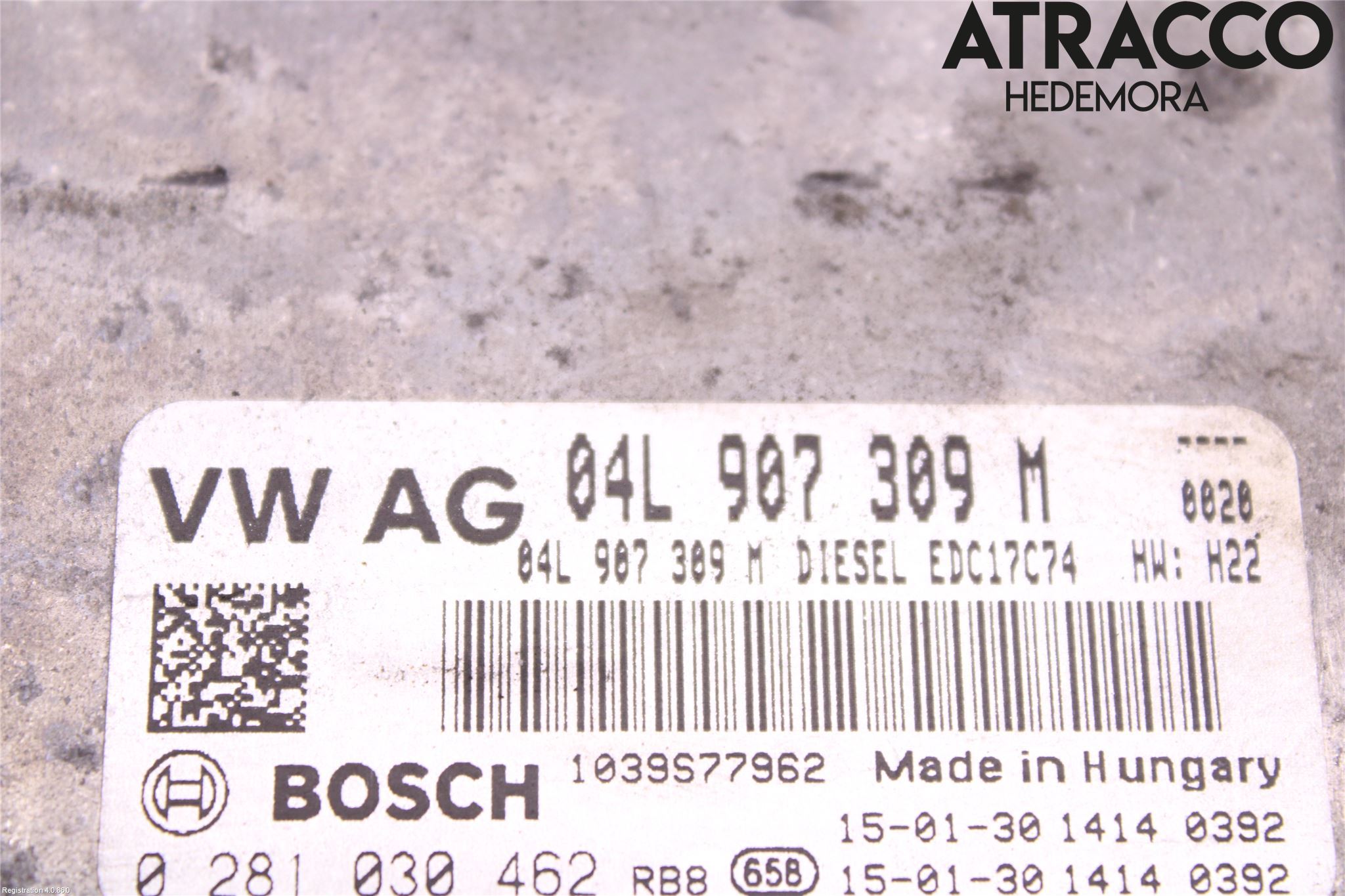 Audi A5 07-16 Styreenhet Dieselpumpe