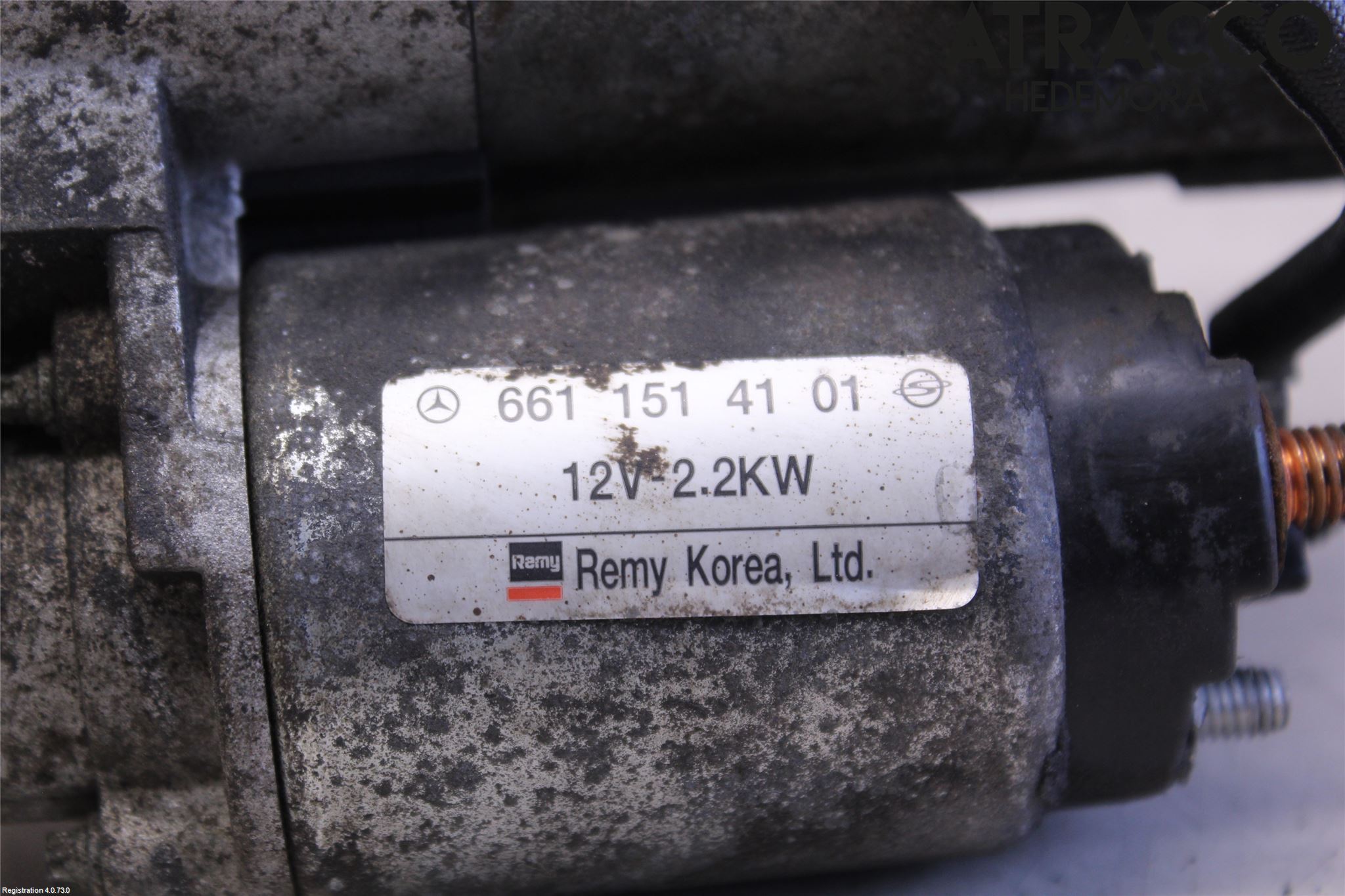 SsangYong SSANG YONG ACTYON/SPORT 06-17 Startmotor Diesel