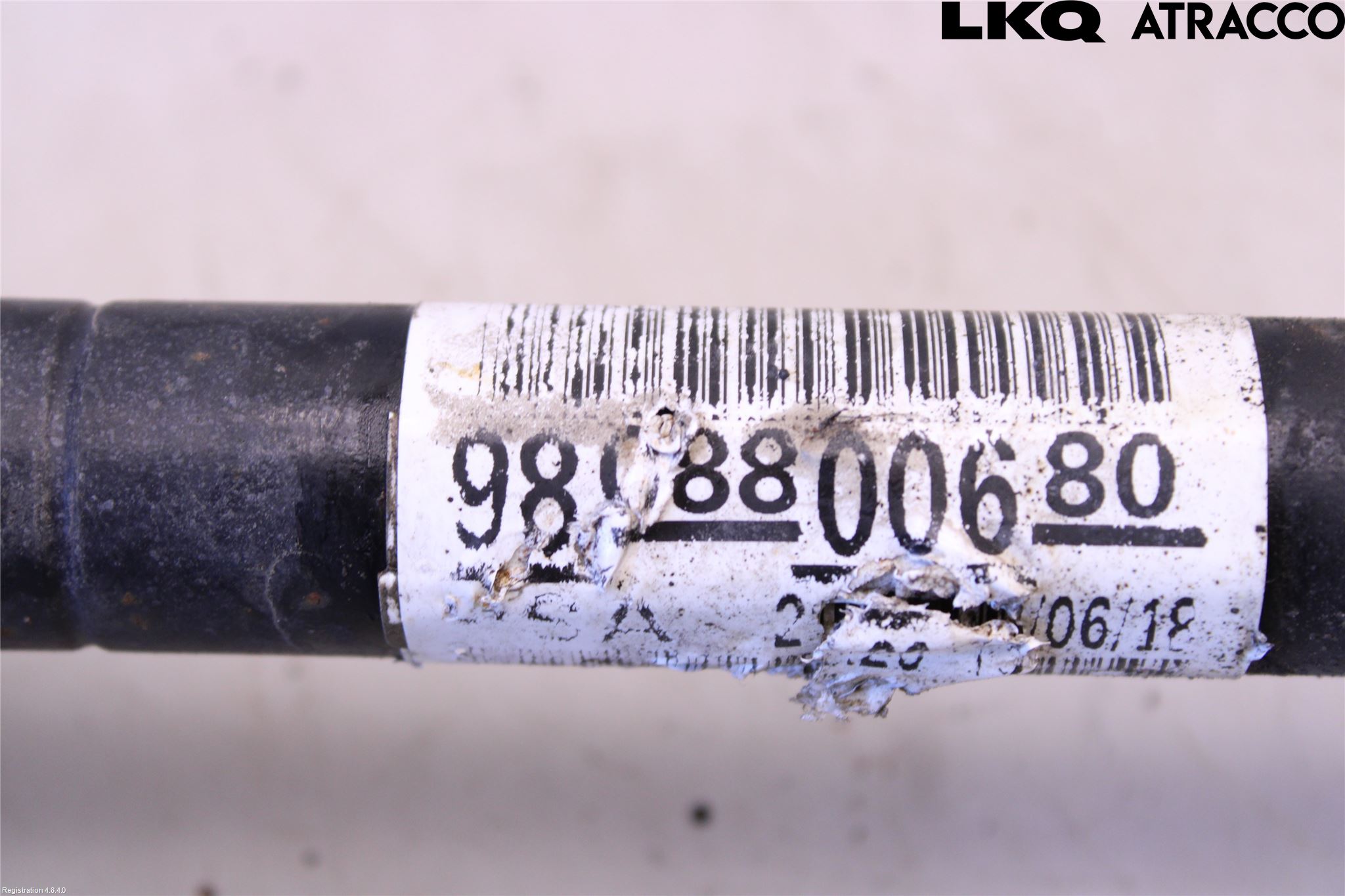 Citroen C4 GRAND PICASSO 14-18 Drivaksel Foran Kompl Venstre