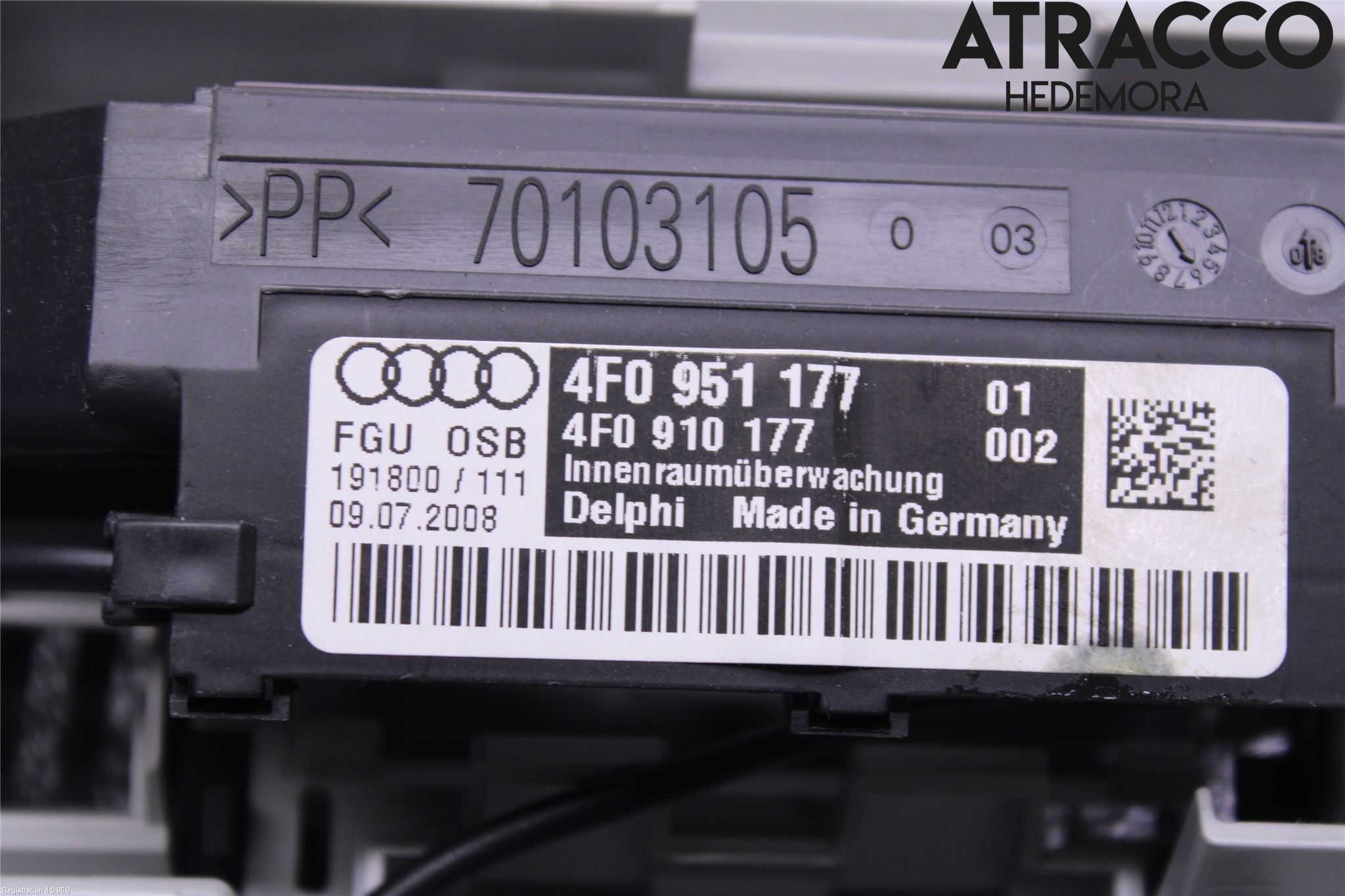 Audi A6/S6     05-11 Innr Taklys